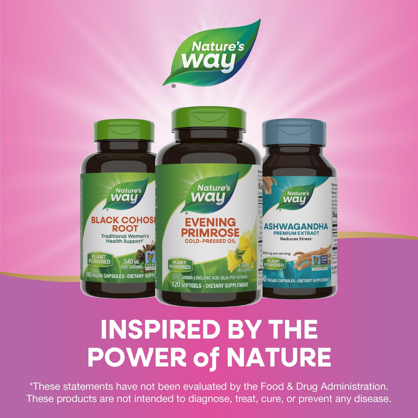 Nature's Way Evening Primrose Oil Softgels, 120 Softgels