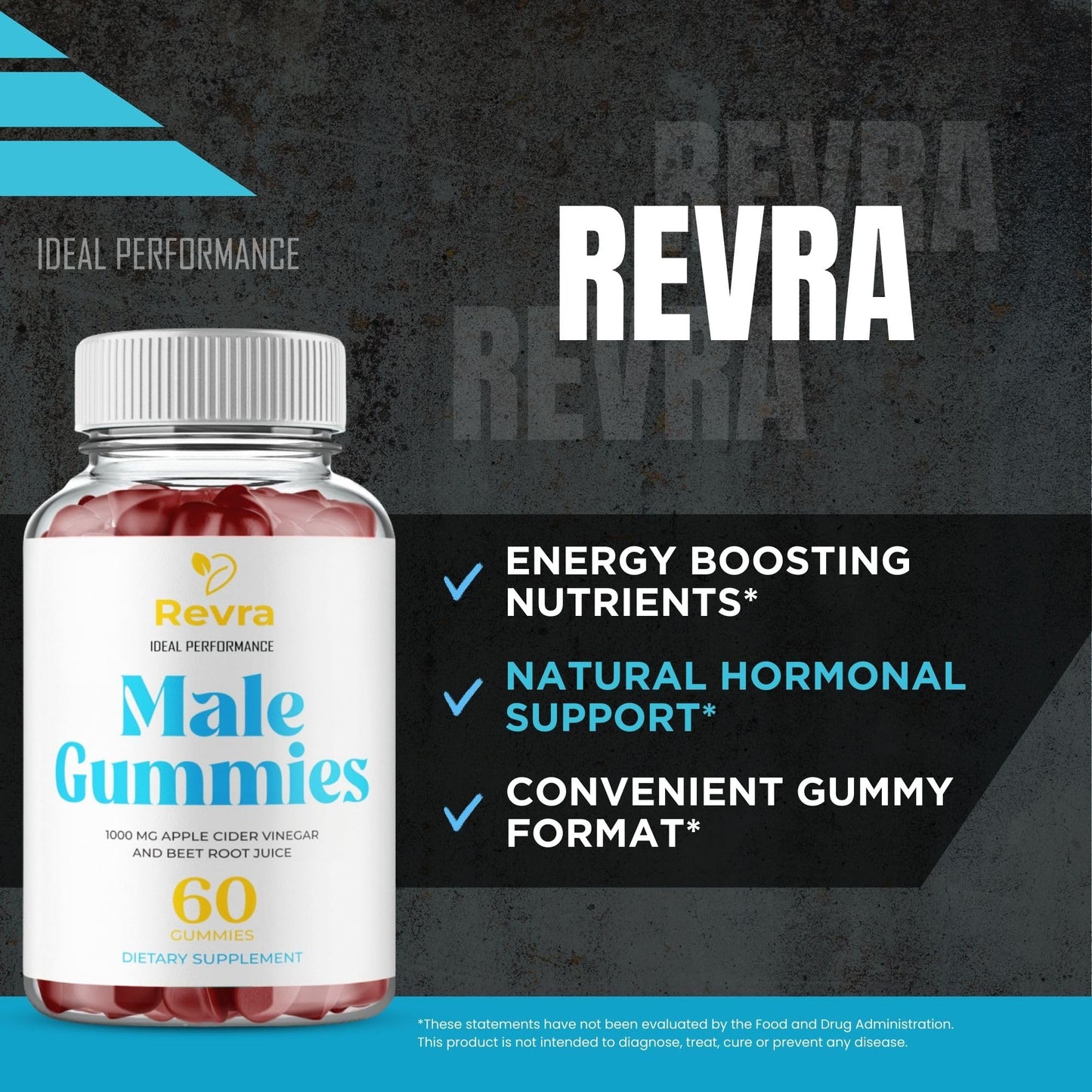Ideal Performance Revra Gummies 60 Count