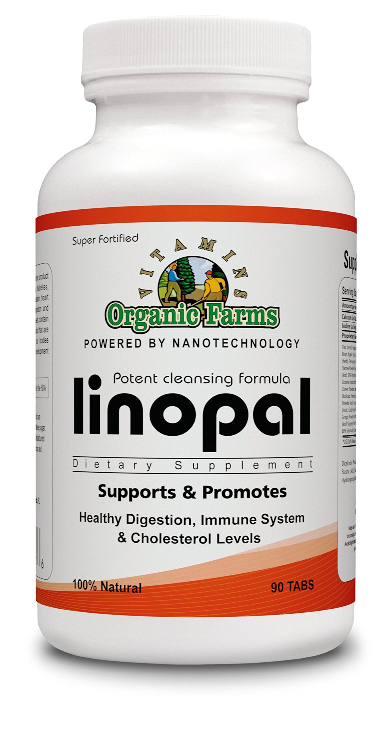 Organic Farms Vitamins Linopal Tablet 90 Count