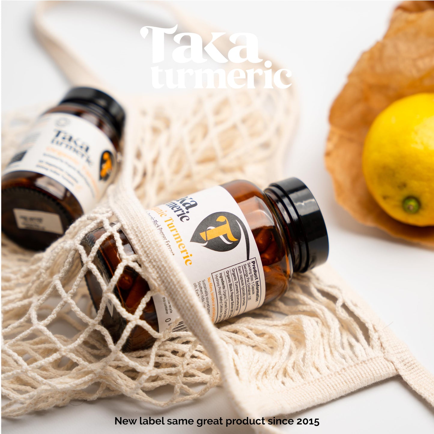 Taka Turmeric Turmeric & Black Pepper Extract 60 Capsules