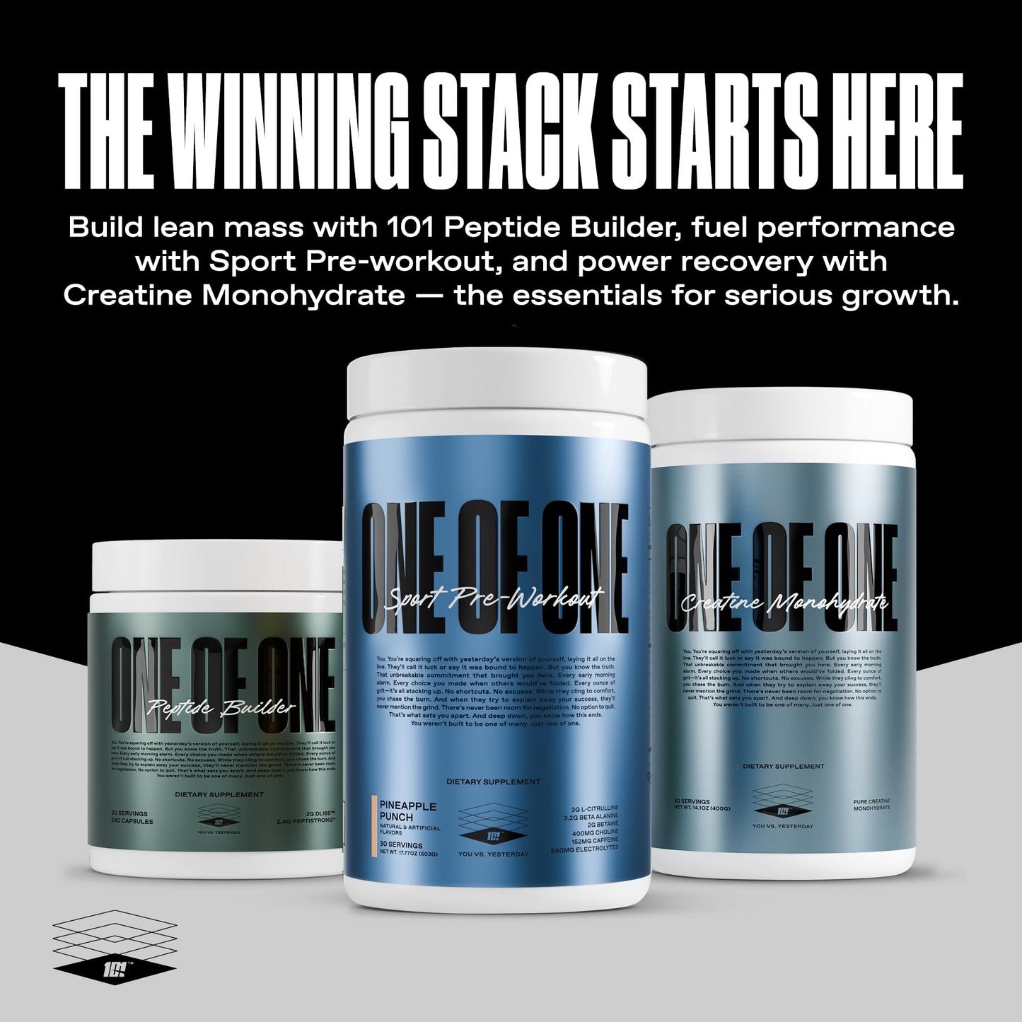 ONE OF ONE Sport Pre-Workout Powder 30 Servings
