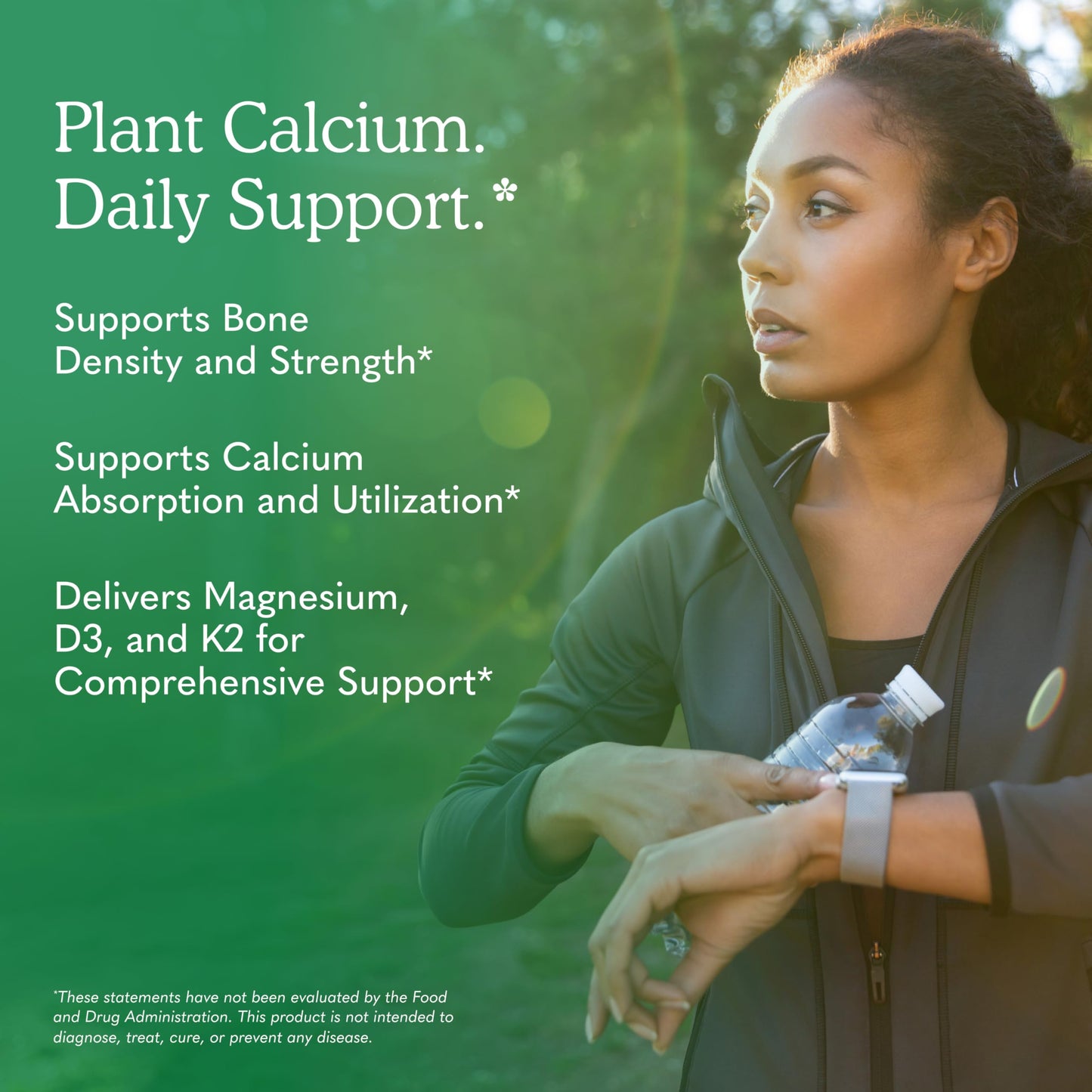 Garden of Life Organics Plant Calcium Supplement Tablet 180