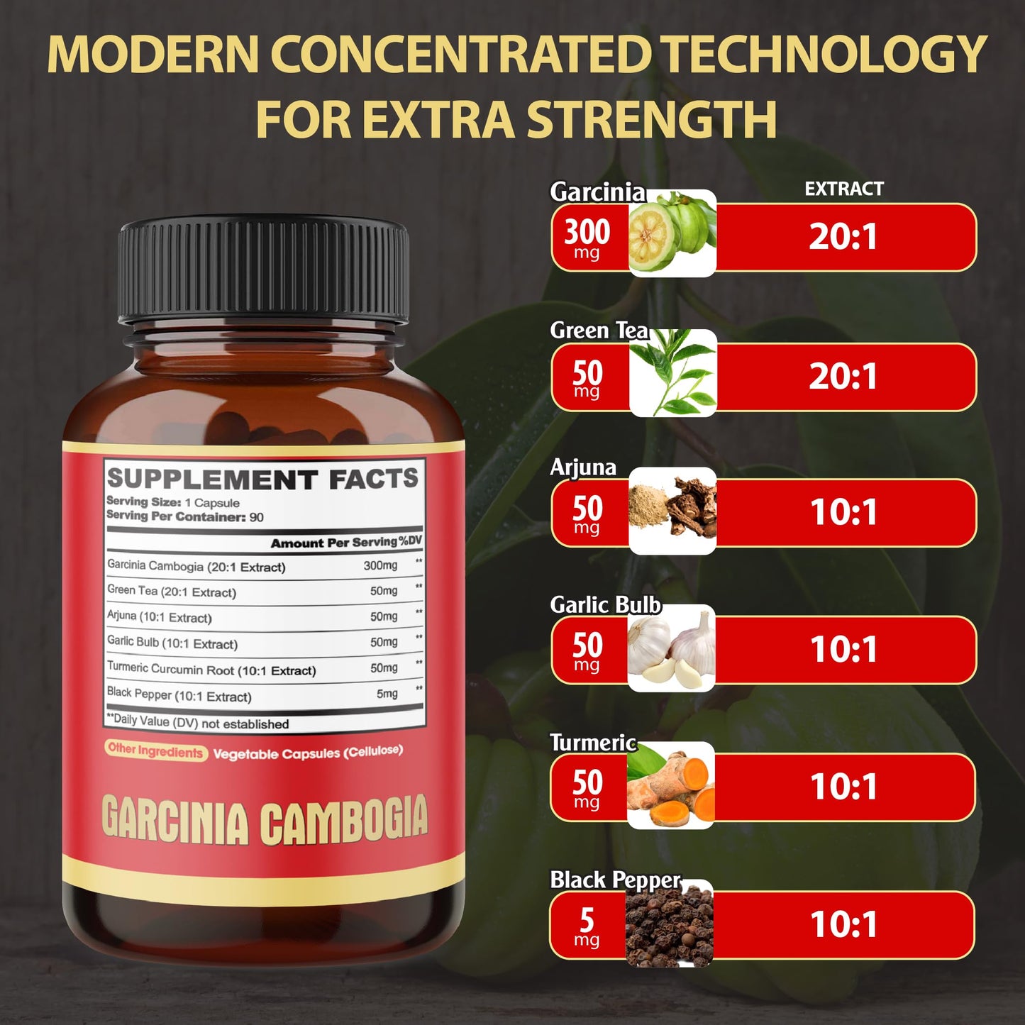 agobi Garcinia Cambogia Capsules 90 Count