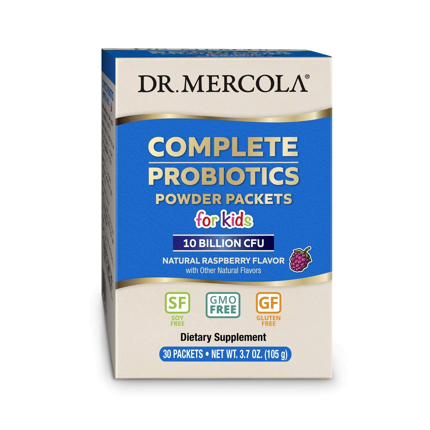 Dr. Mercola Complete Probiotics Powder Packets for Kids - 30 Packets