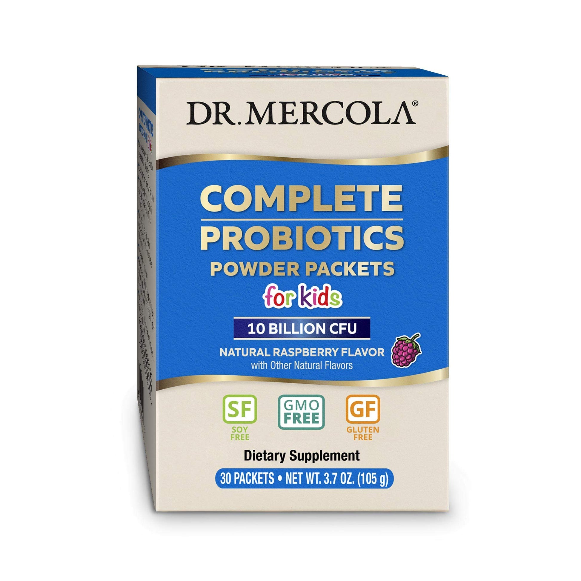 Dr. Mercola Complete Probiotics Powder Packets for Kids - 30 Packets