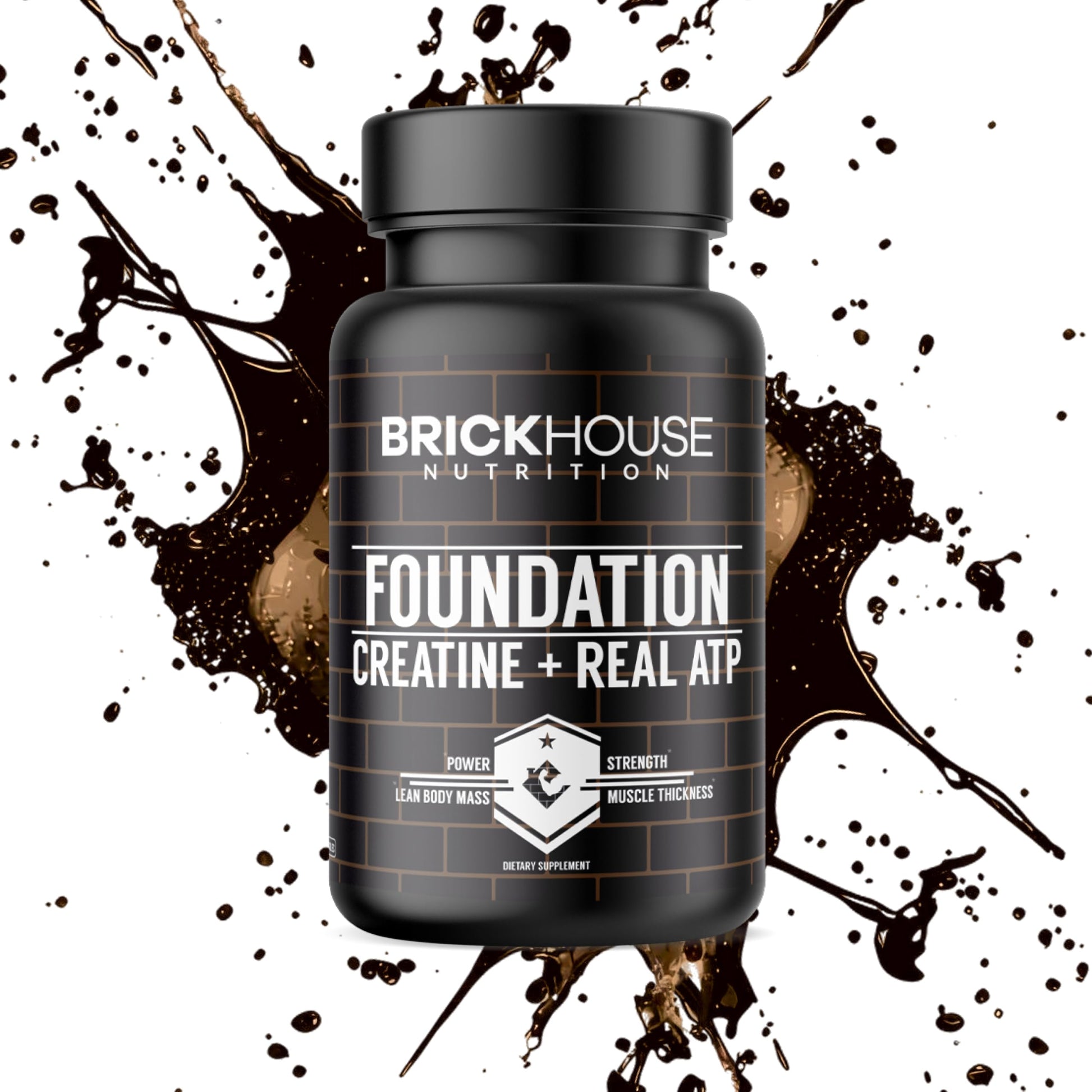 BRICKHOUSE NUTRITION Foundation Creatine for Men with Peak ATP, Powder, 5 oz