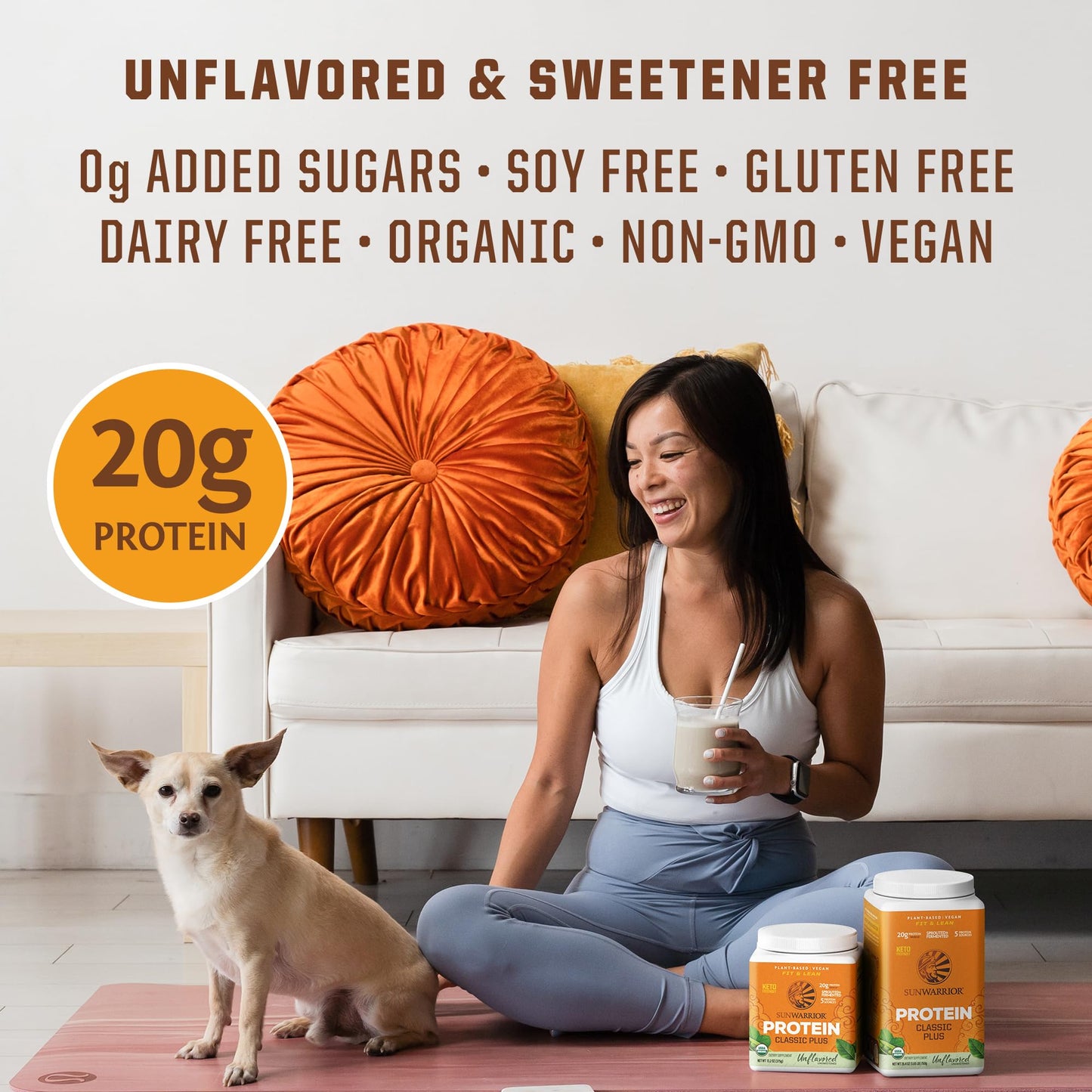 Sunwarrior Vegan Protein Powder 44 Servings