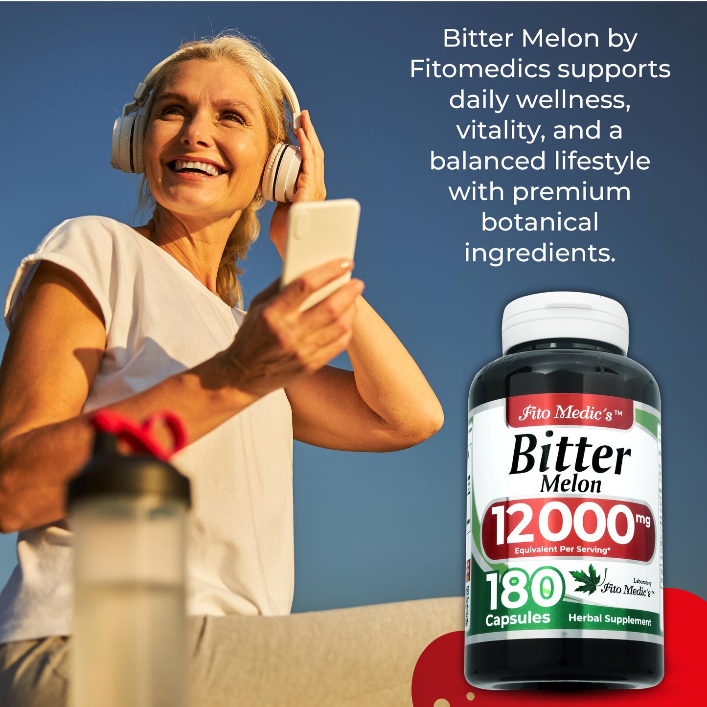 FITO MEDIC'S Bitter Melon Capsules 1 Count