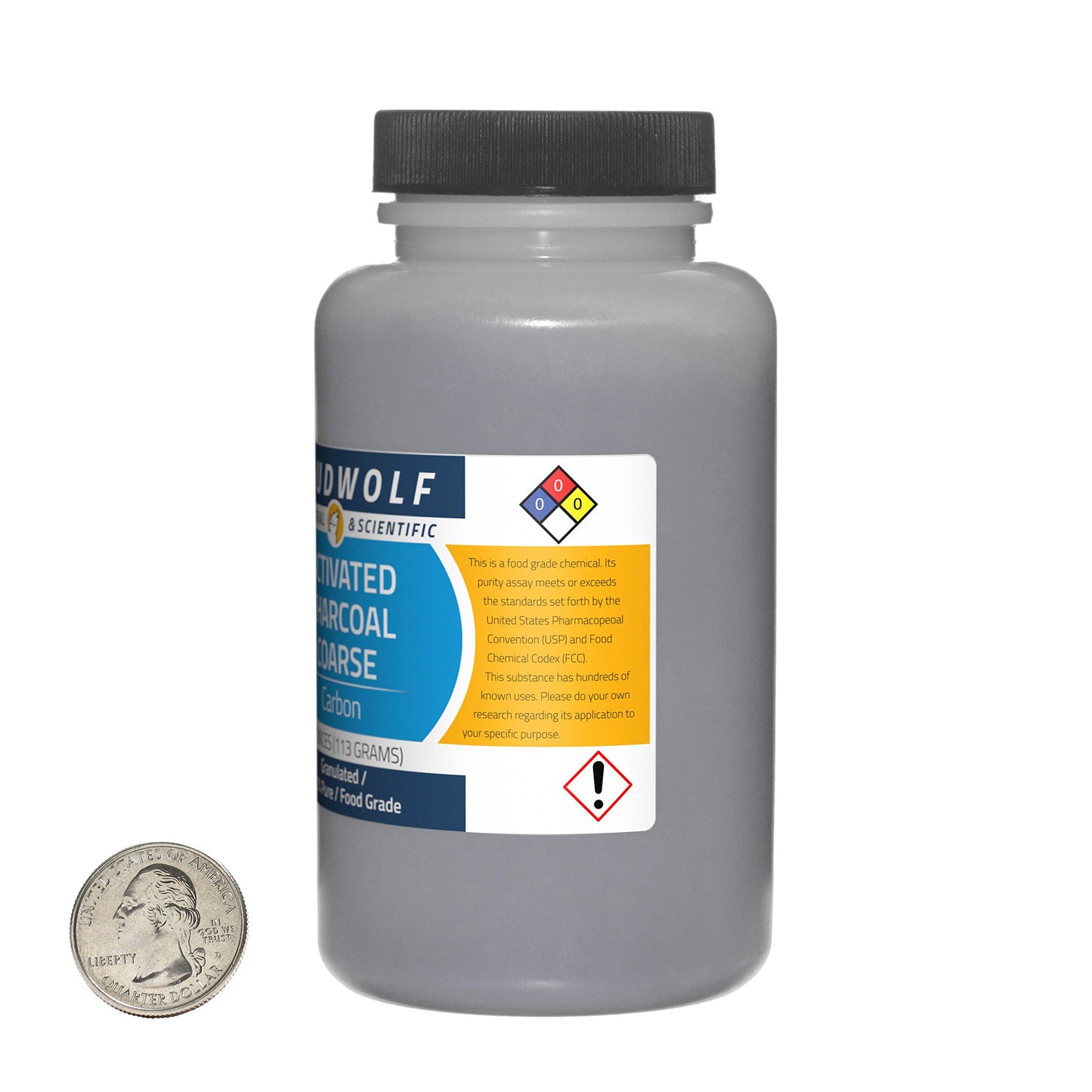 Loudwolf Activated Charcoal Powder, 4 Ounce