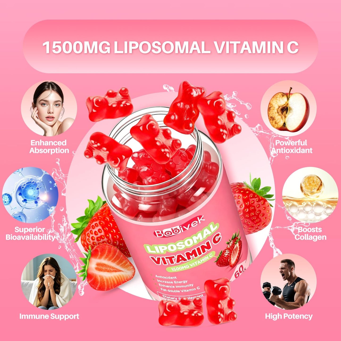Babivek Liposomal Vitamin C 1000mg Capsule 1