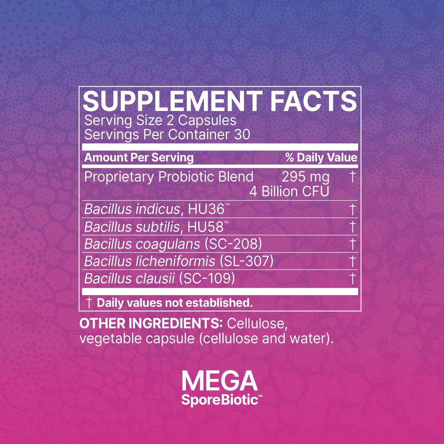 Microbiome Labs MegaSporeBiotic Probiotics for Women & Men 60 Capsules