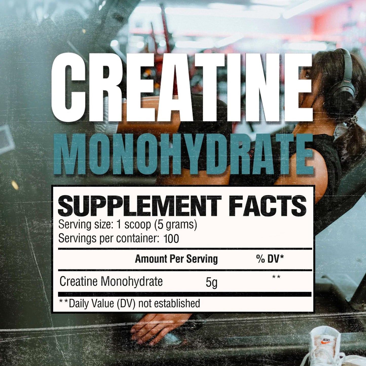 Generic Raw Creatine Monohydrate Powder, 18