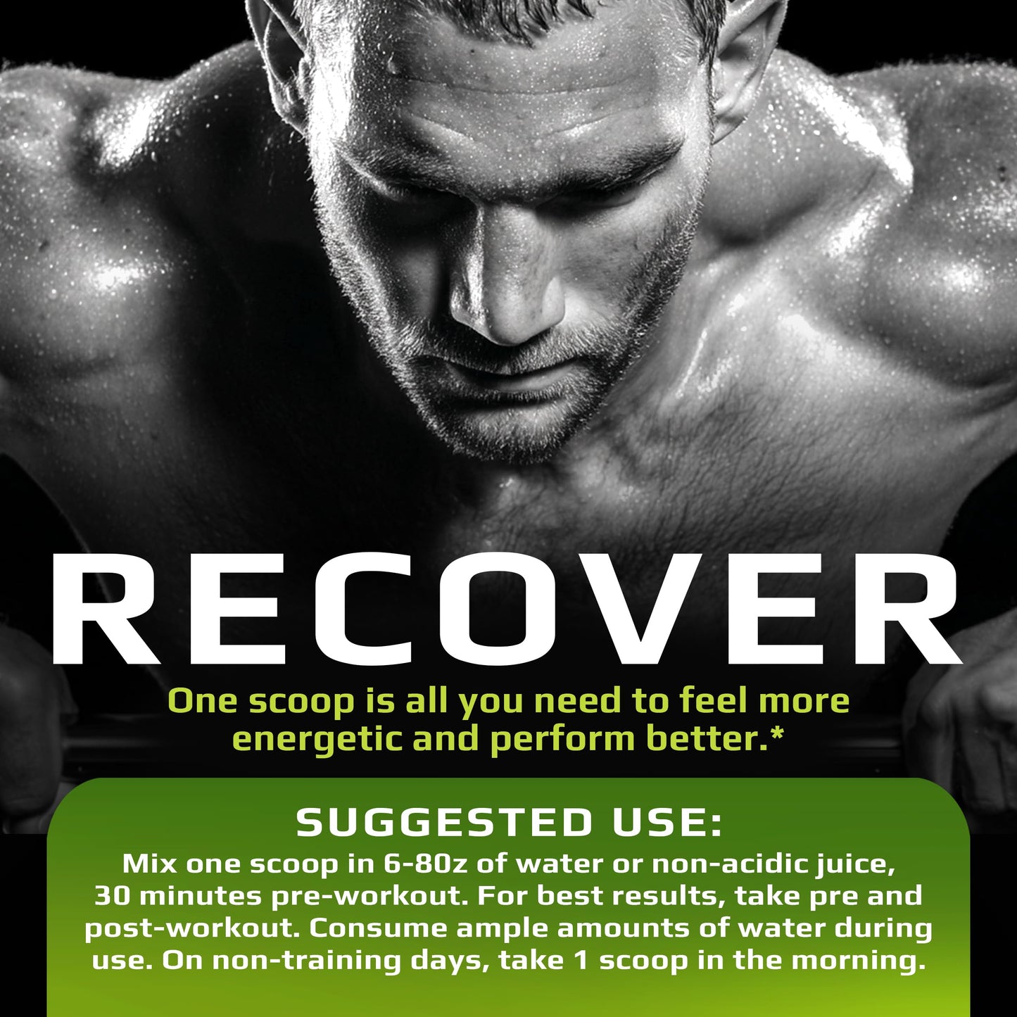 MUSCLE FOOD LABS Hydration and Electrolyte Recovery Mix Powder, 16 oz