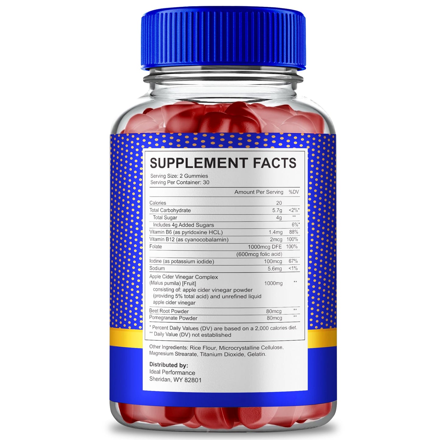 Ideal Performance Alpha Pro Force Gummies, 60 Gummies