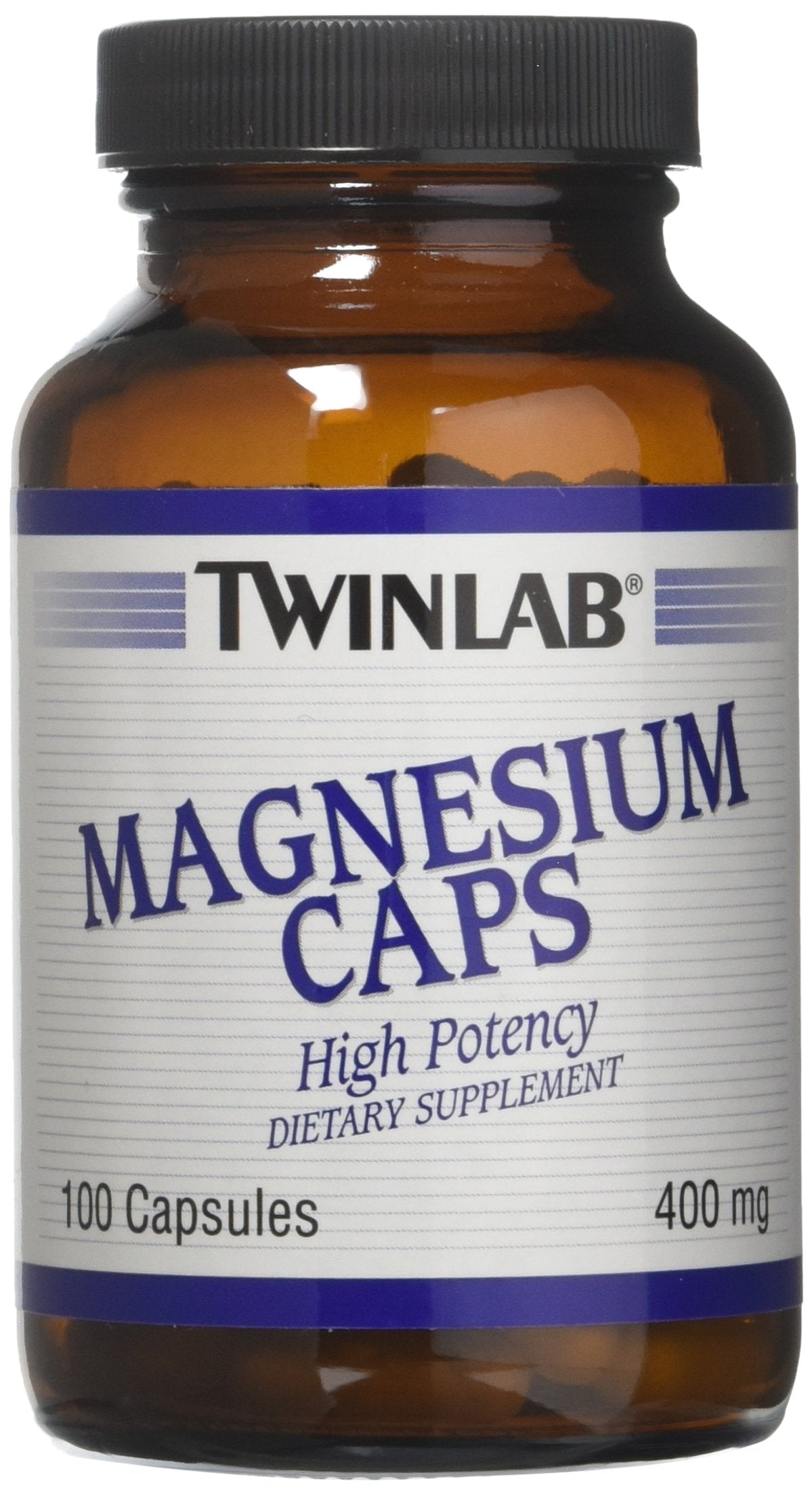 Twinlab Magnesium 400 mg Capsules, 300 Count