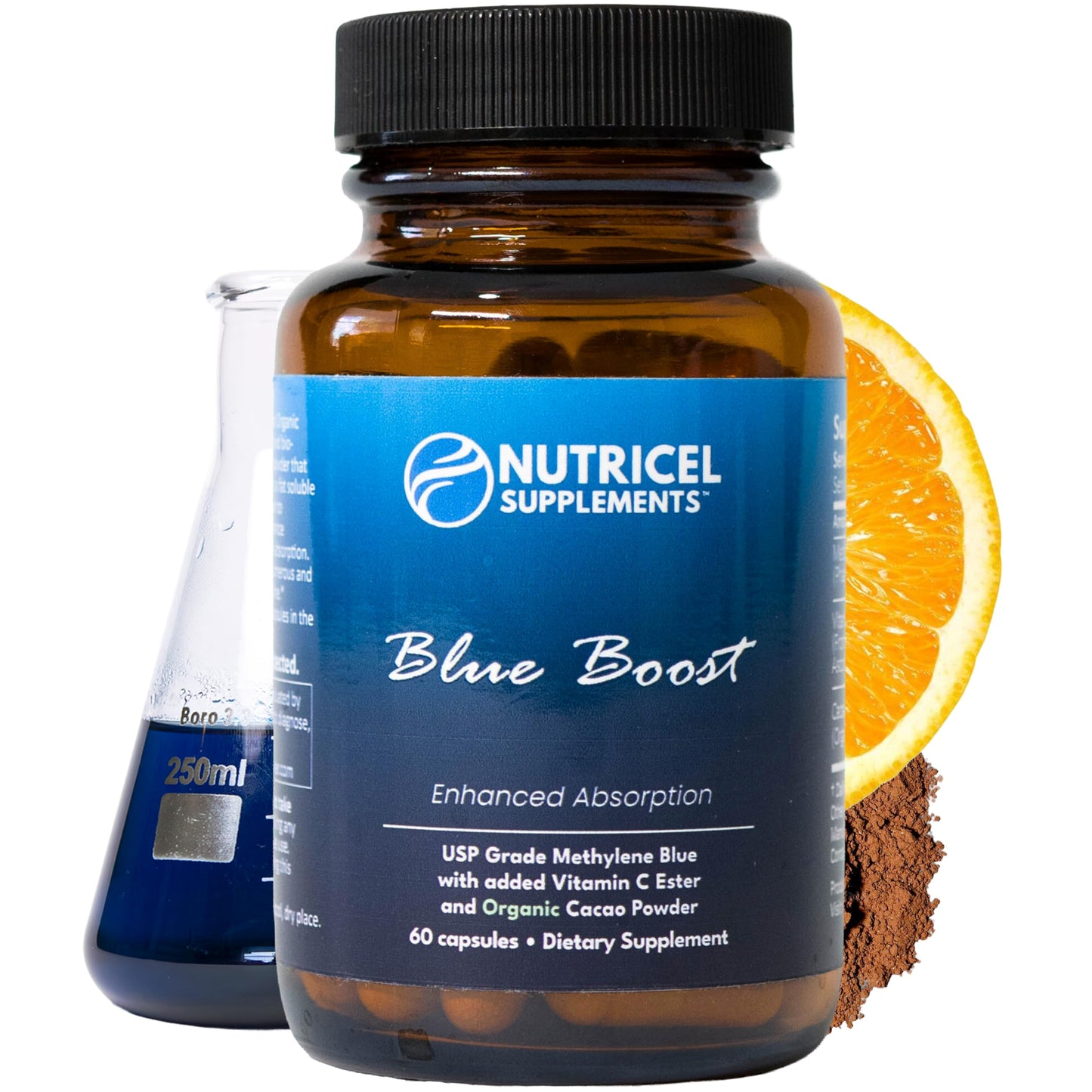 Nutricel Supplements Methylene Blue Capsules 60 Count