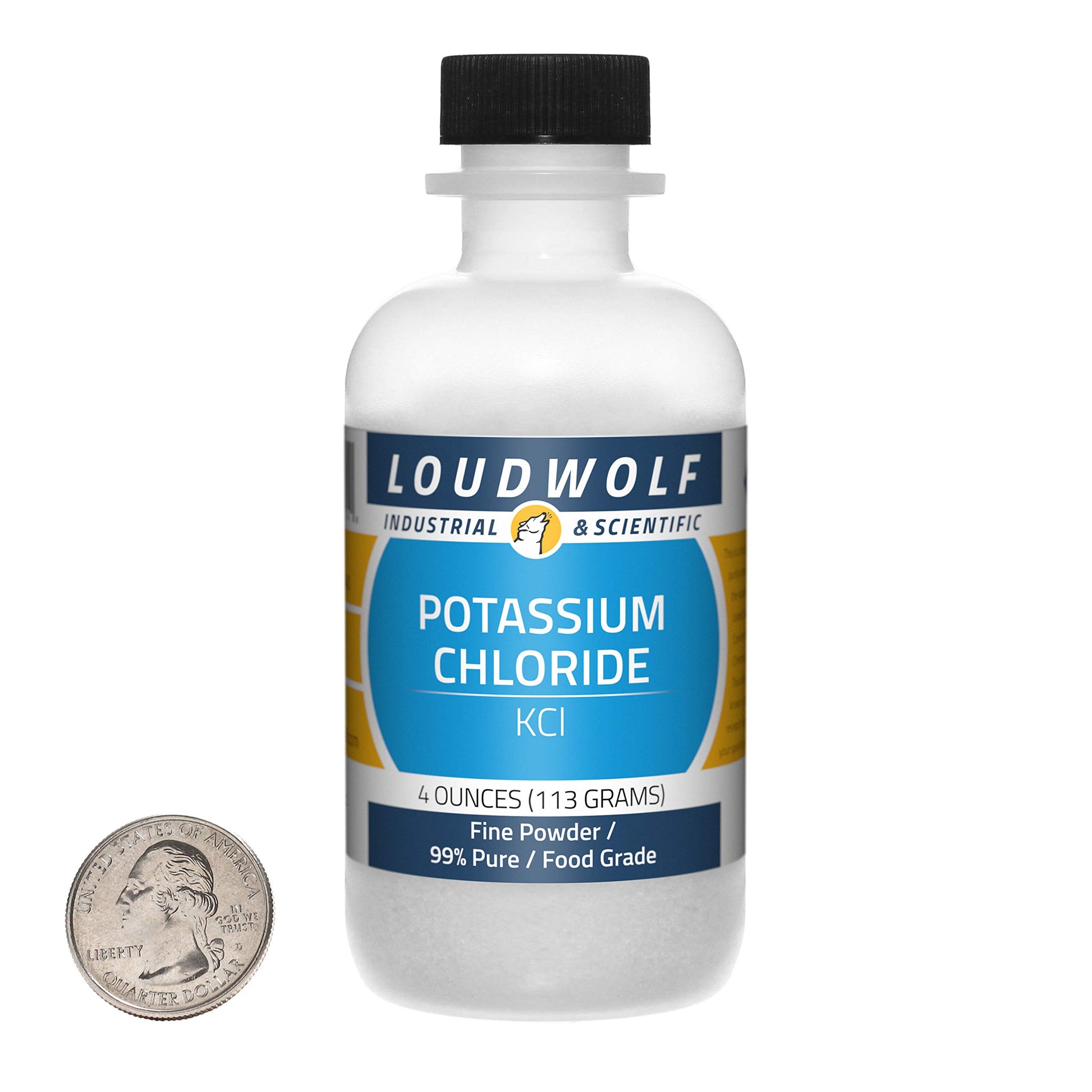 Loudwolf Potassium Chloride Powder 4 Ounce