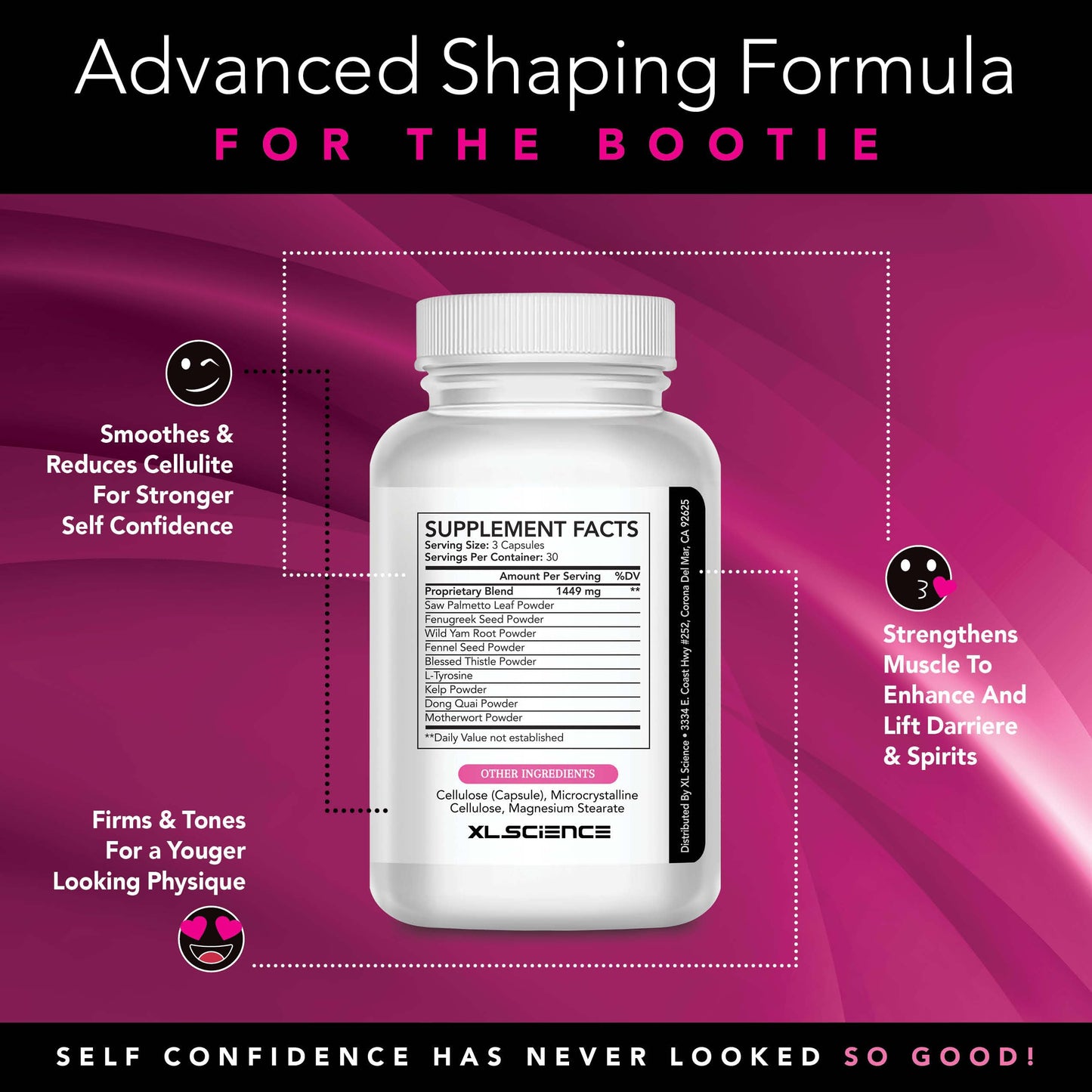 BIODEV Fasst Butt Enhancement Pills for Women Capsule 1 Count