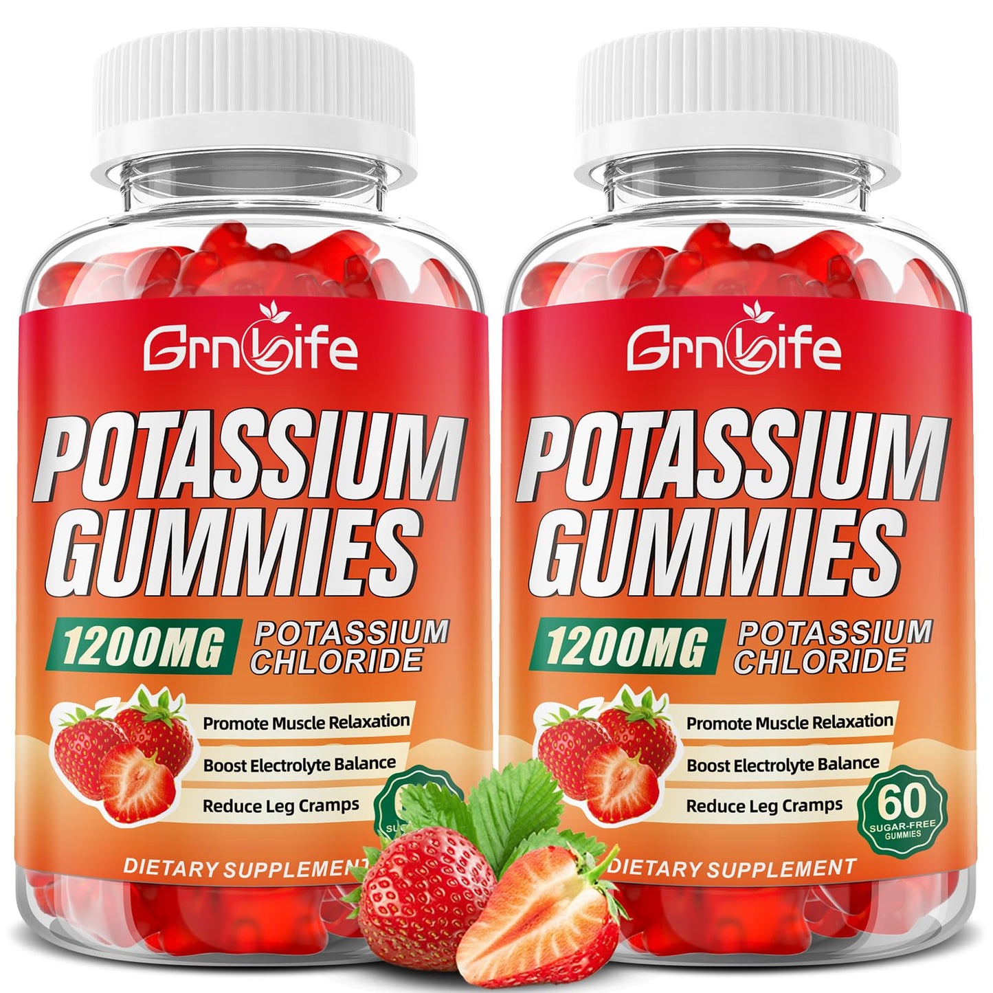 GrnLife Potassium Chloride Gummies 120 Count