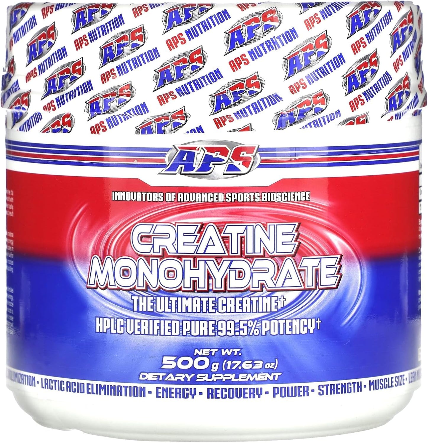 APS Nutrition Pure Creatine Monohydrate Powder 17.637 oz