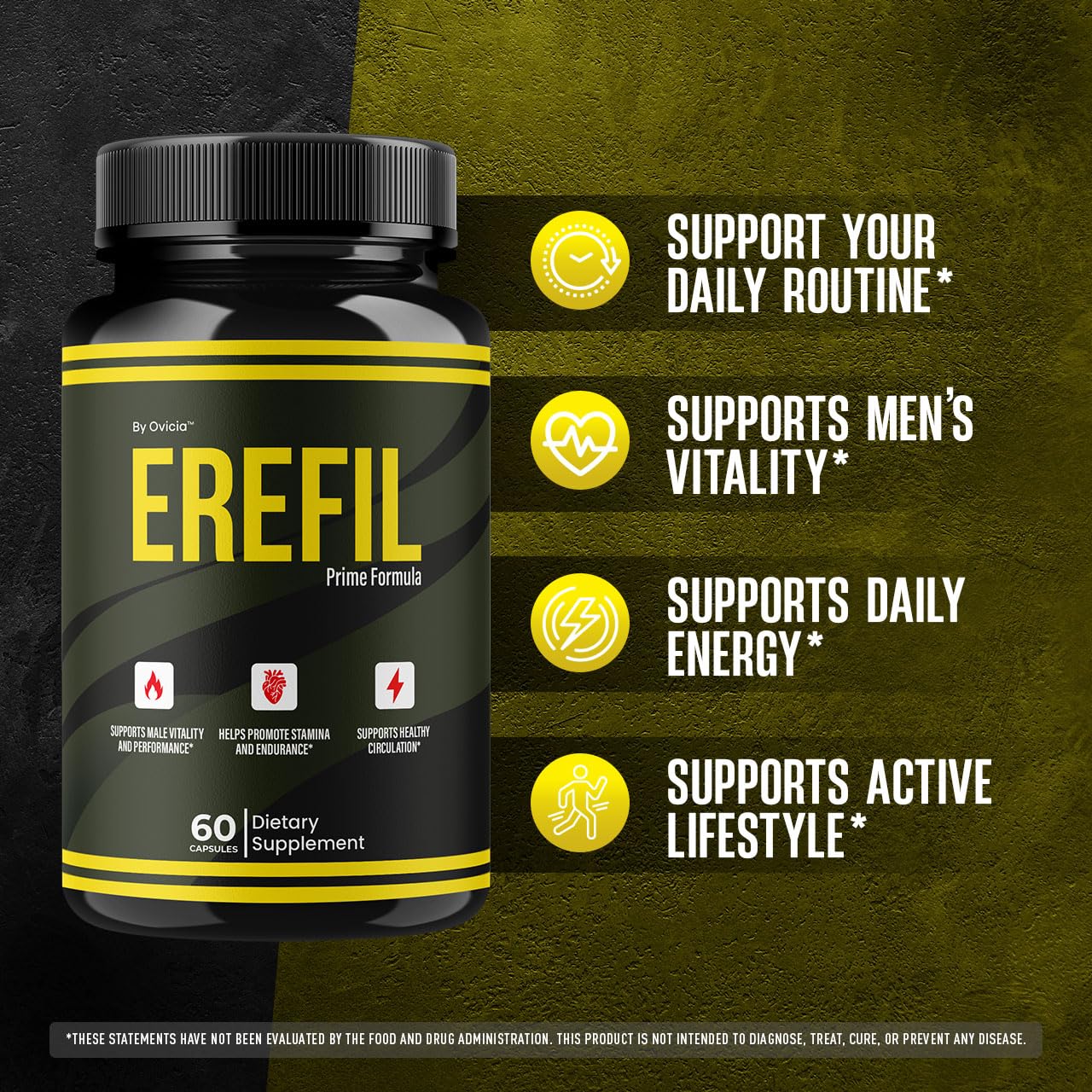 OVICIA Erefil Capsules, 120 Capsules