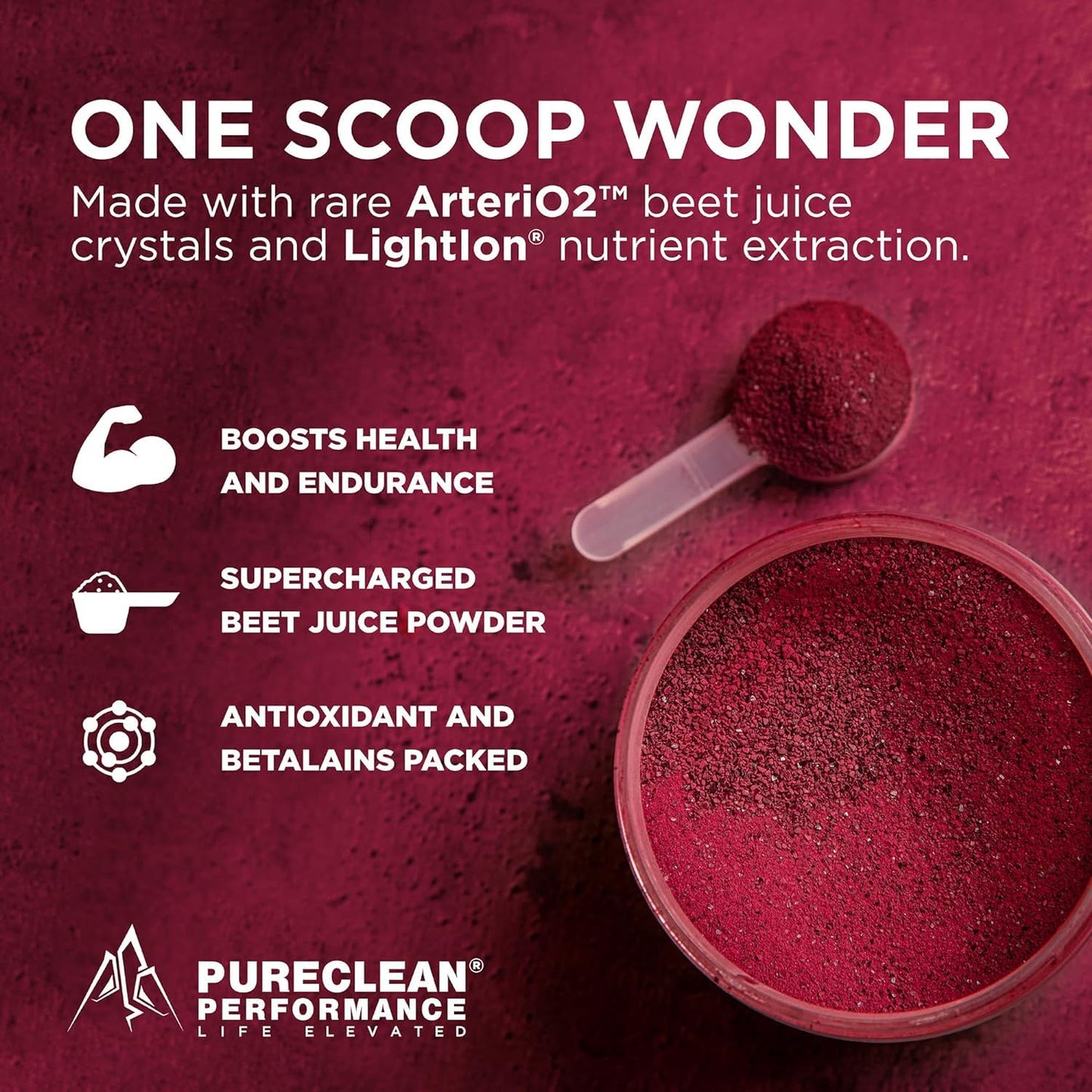 PureClean Performance Beet Juice Powder 21.2 Ounce
