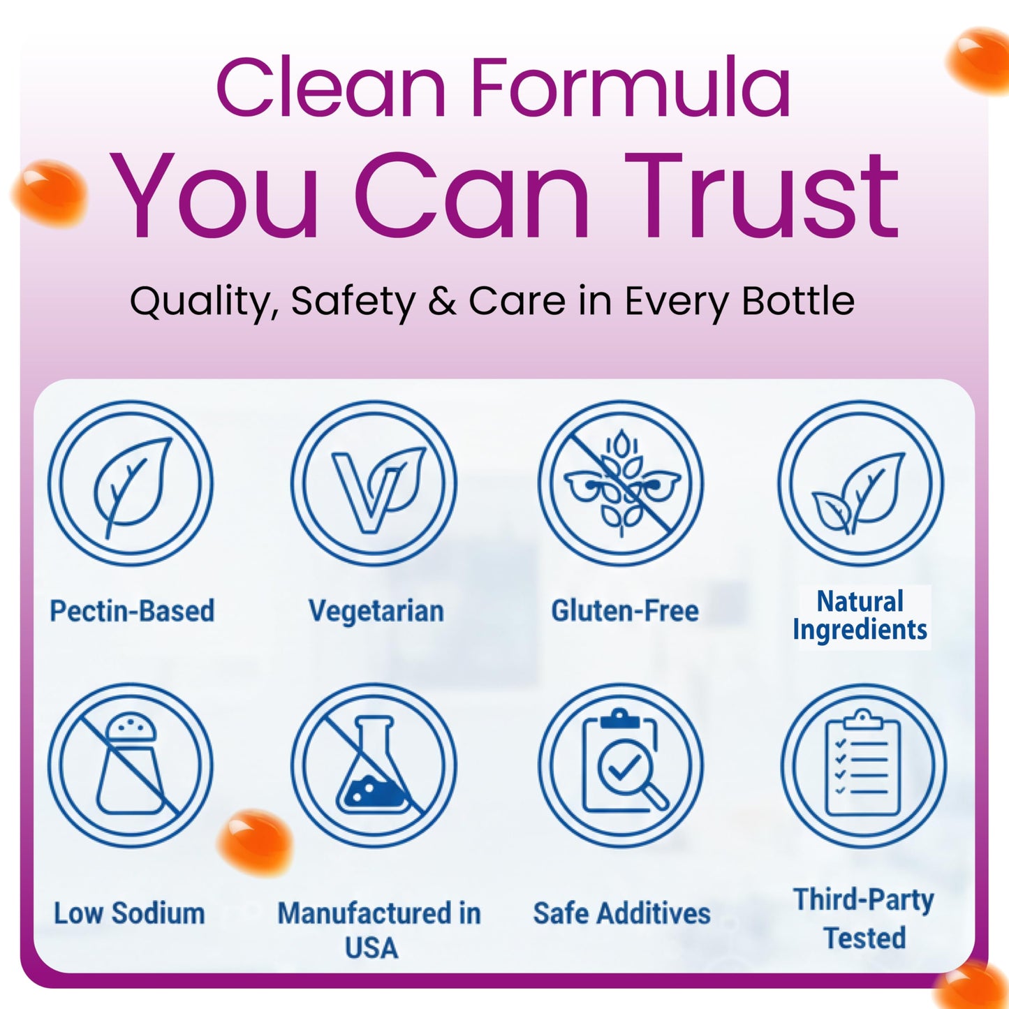 Therefore Max Focus Gummies with Omega-3 DHA for Kids & Teens, 60 Gummies
