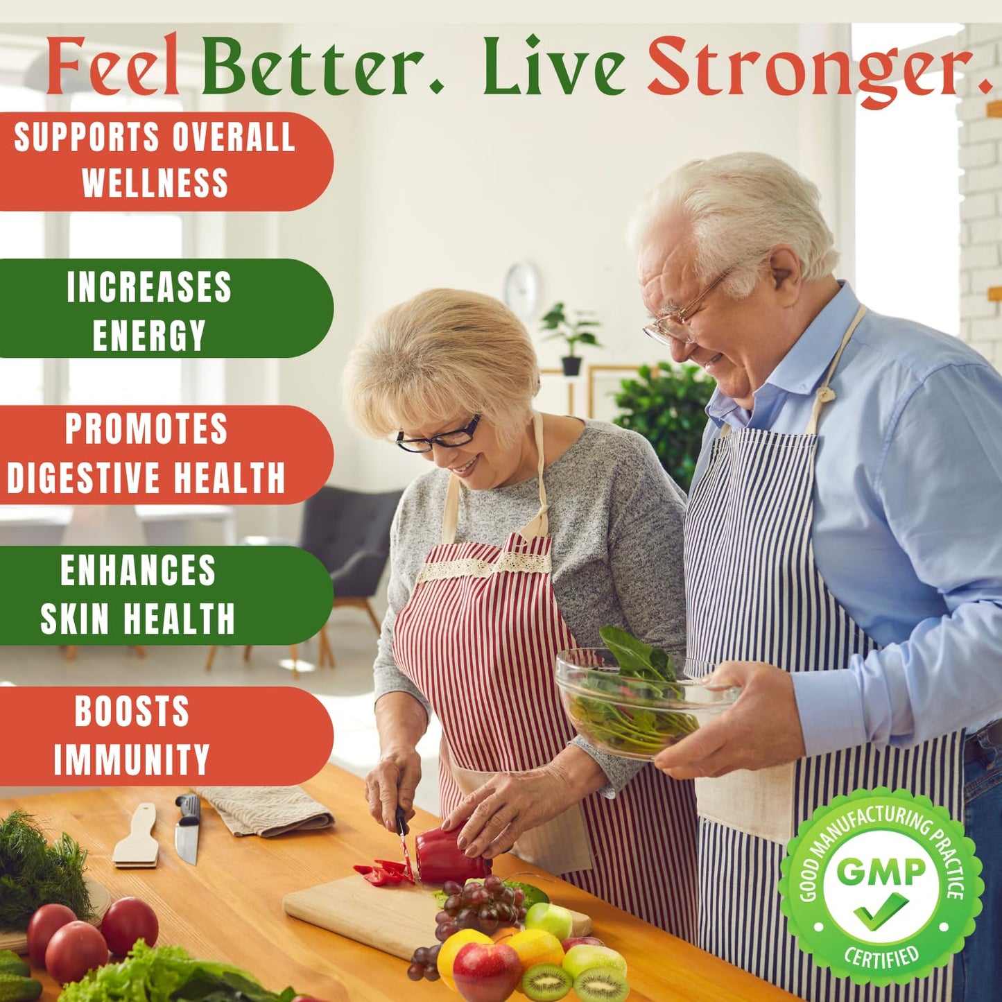 TM NATURALS Fruit and Veggies Supplement Capsules 540