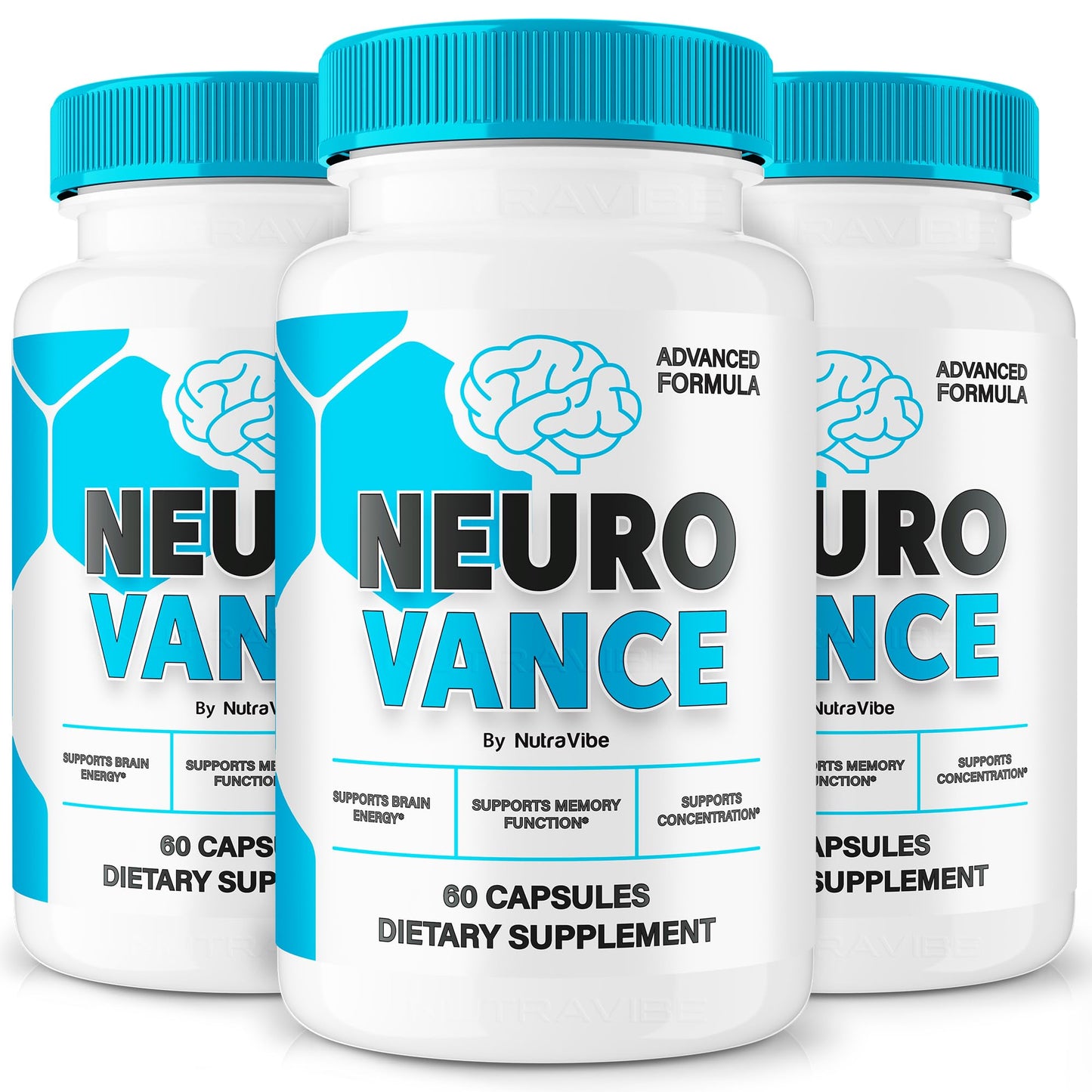 NutraVibe Neuro Vance Capsules, 180 Capsules