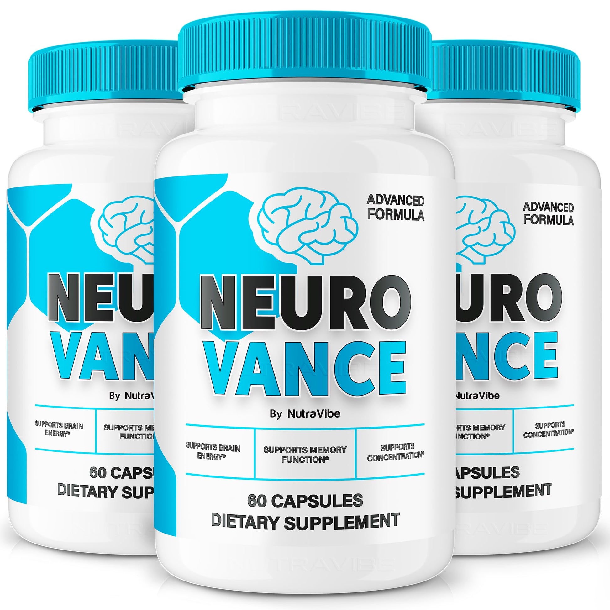NutraVibe Neuro Vance Capsules, 180 Capsules