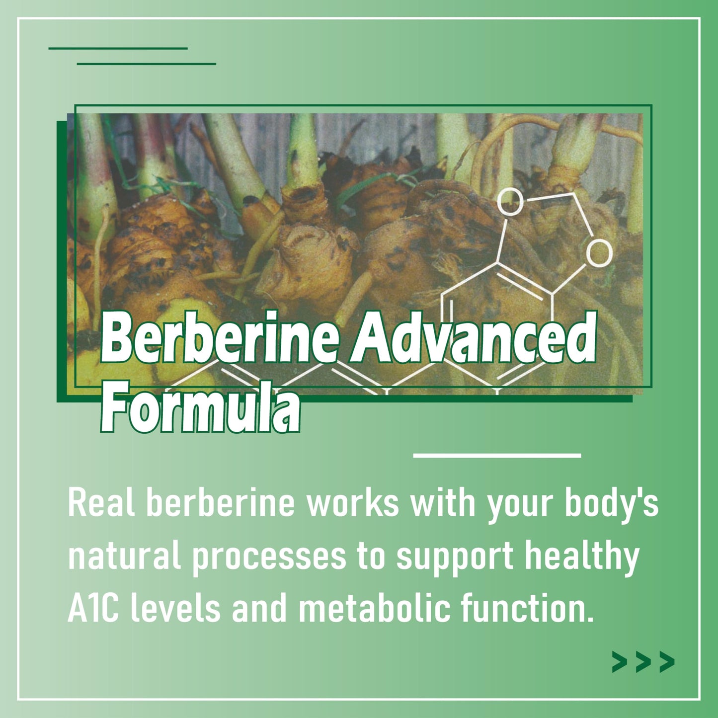 UNIKEM Juvona Berberine Advanced Formula Capsules 60 Count