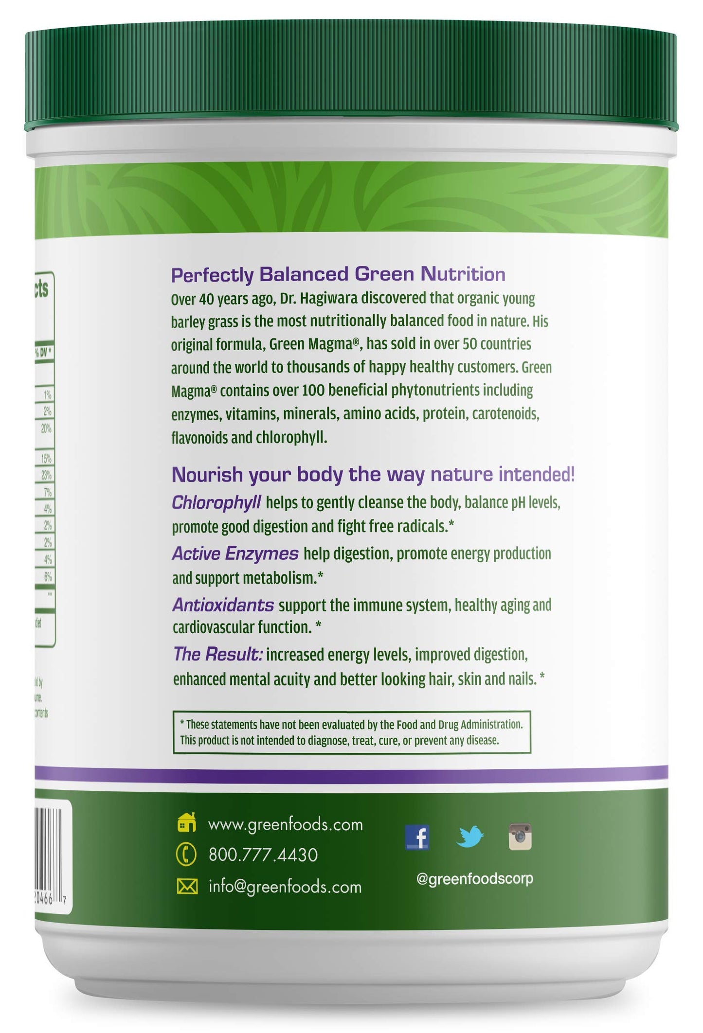 Green Foods Green Magma Powder 10.6 Ounce