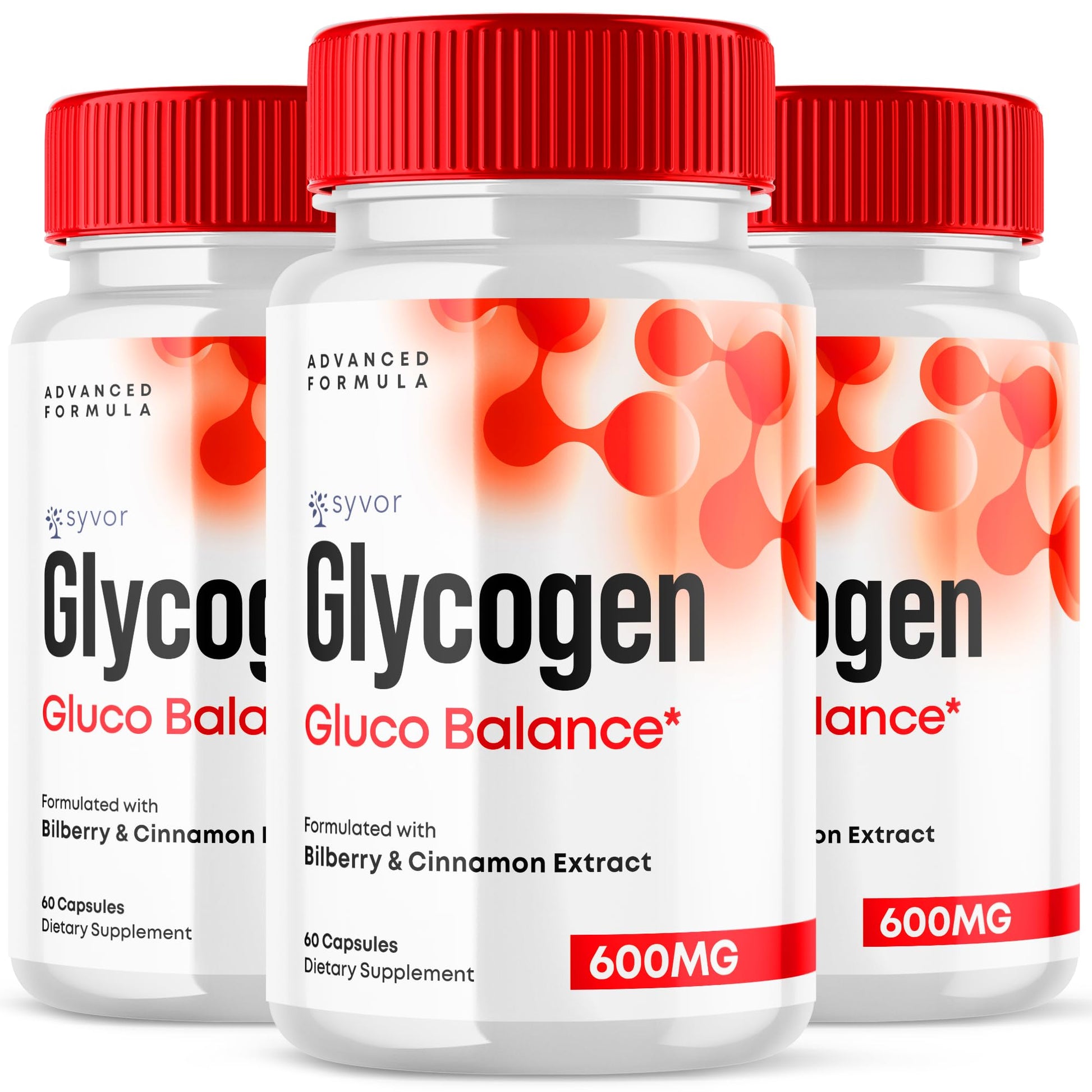 Syvor Glycogen Balance Capsules, 180 Capsules