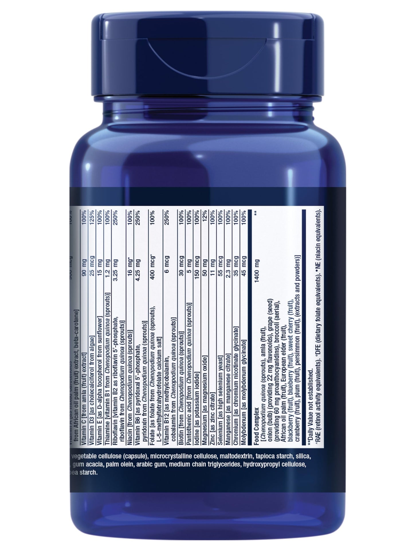Life Extension Whole Food Multivitamin Capsules, 90 Count