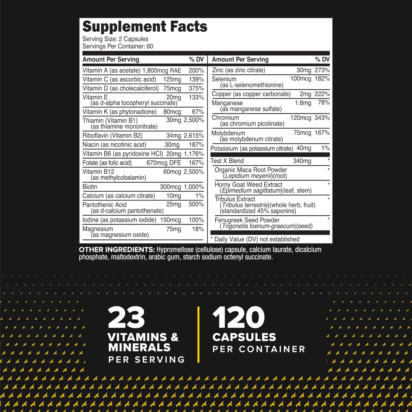 Primaforce Multivitamin for Men Capsules, 120 Count