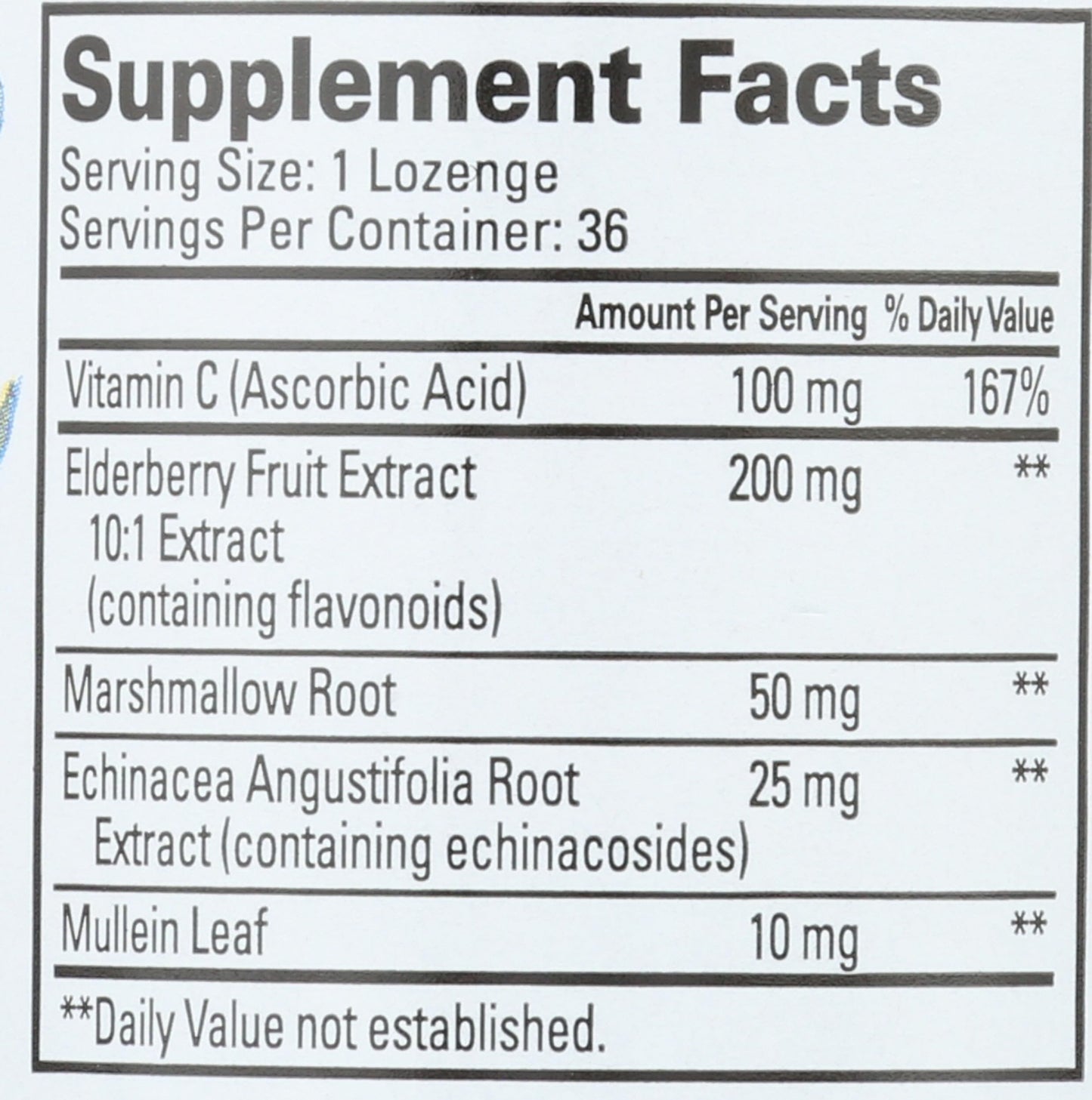 Quantum Raspberry Elderberry Lozenges, 36 Count