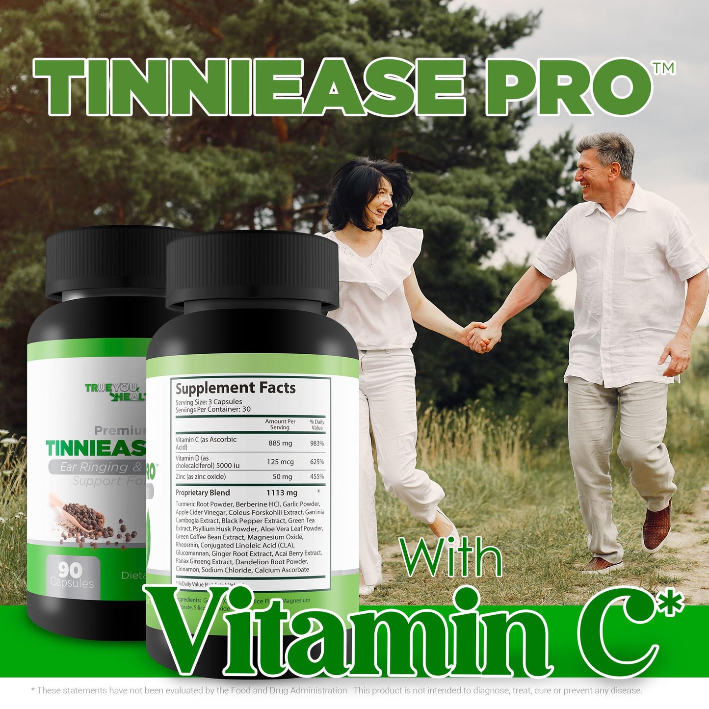 True You Health Tinniease Pro Capsule 90 Count