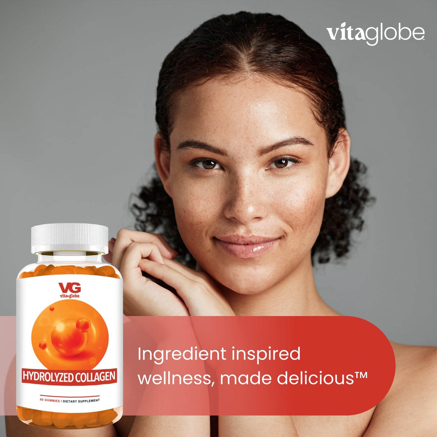 VITA GLOBE Collagen Gummies 60 Count
