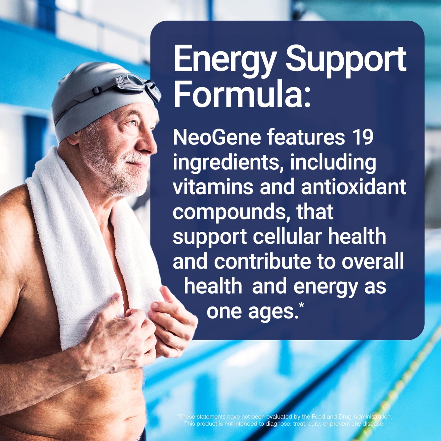 U.S. Doctors' Clinical NeoGene (Formerly) GH3 Clinically Proven Aging Support Supplement with Nutrients for Supporting Mood, Cognition, Heart Health, Antioxidant Support, 60 Tablets