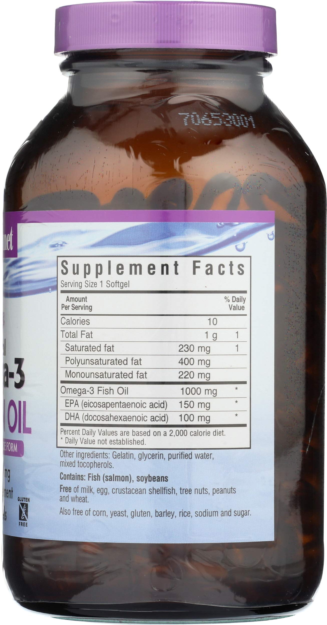 BlueBonnet Omega-3 (Salmon Oil) 1000 mg Softgel 180