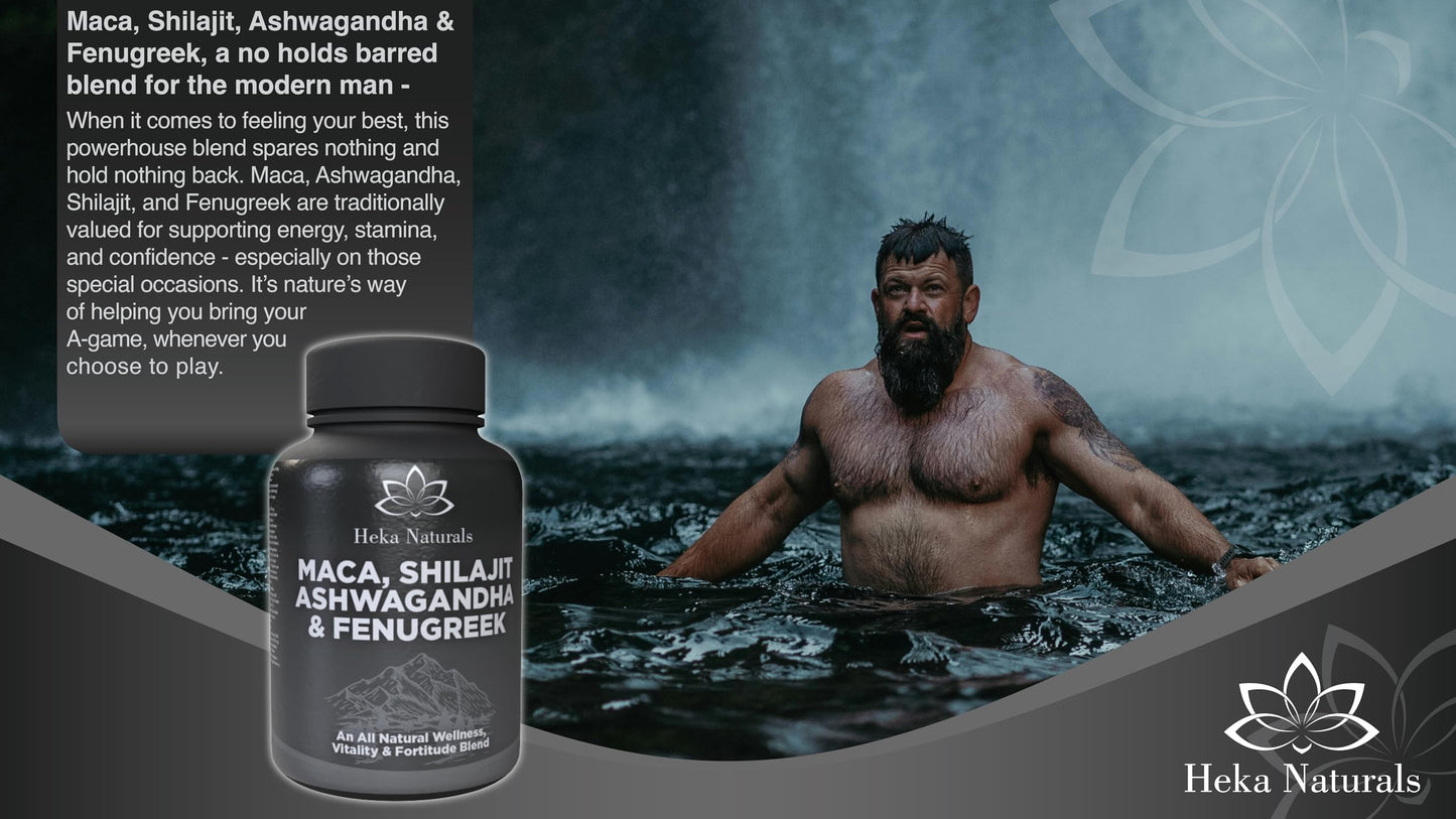 Heka Naturals Male Botanical Complex Capsules, 90 Count