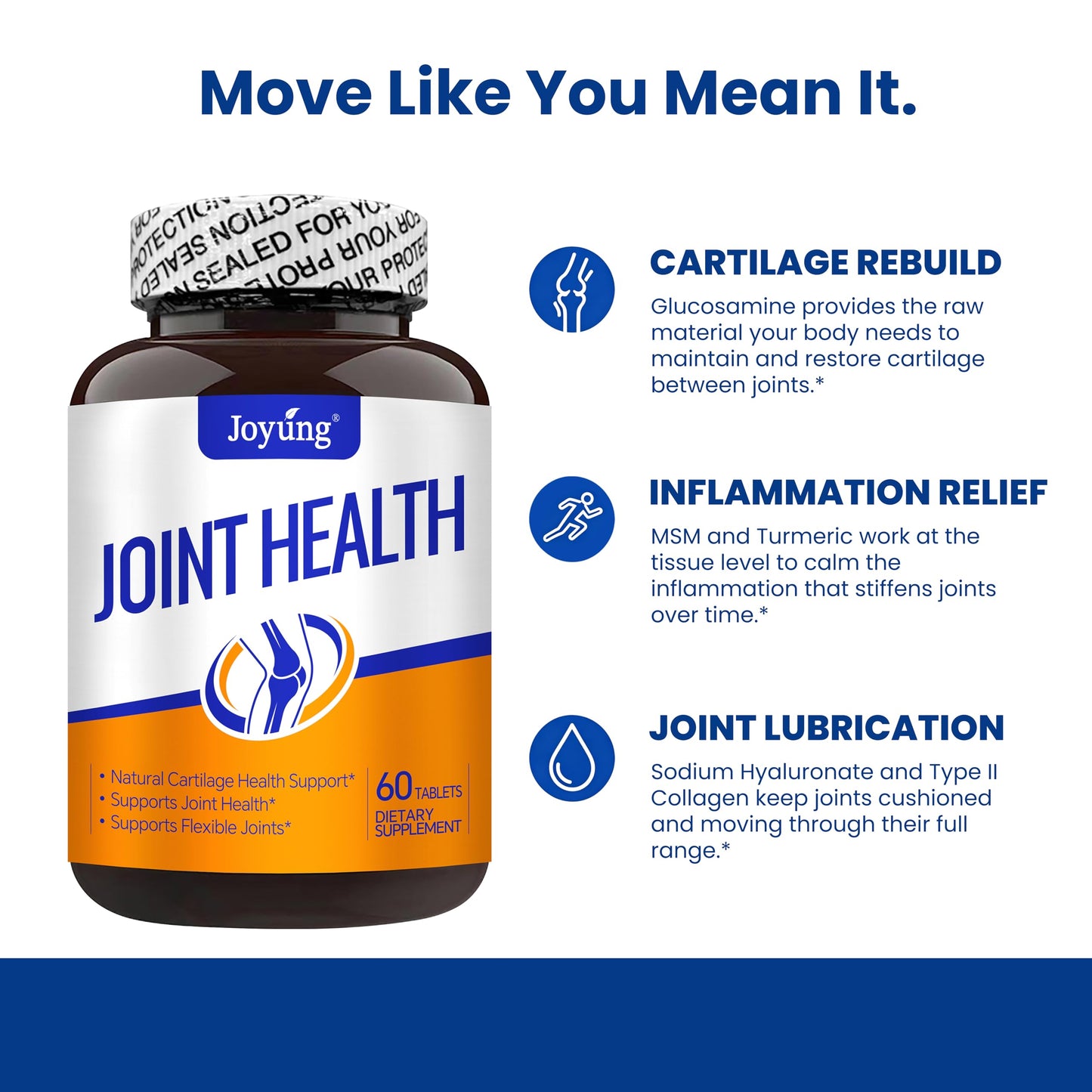 Joyung Joint Health Supplement Tablets, 60 Tablets