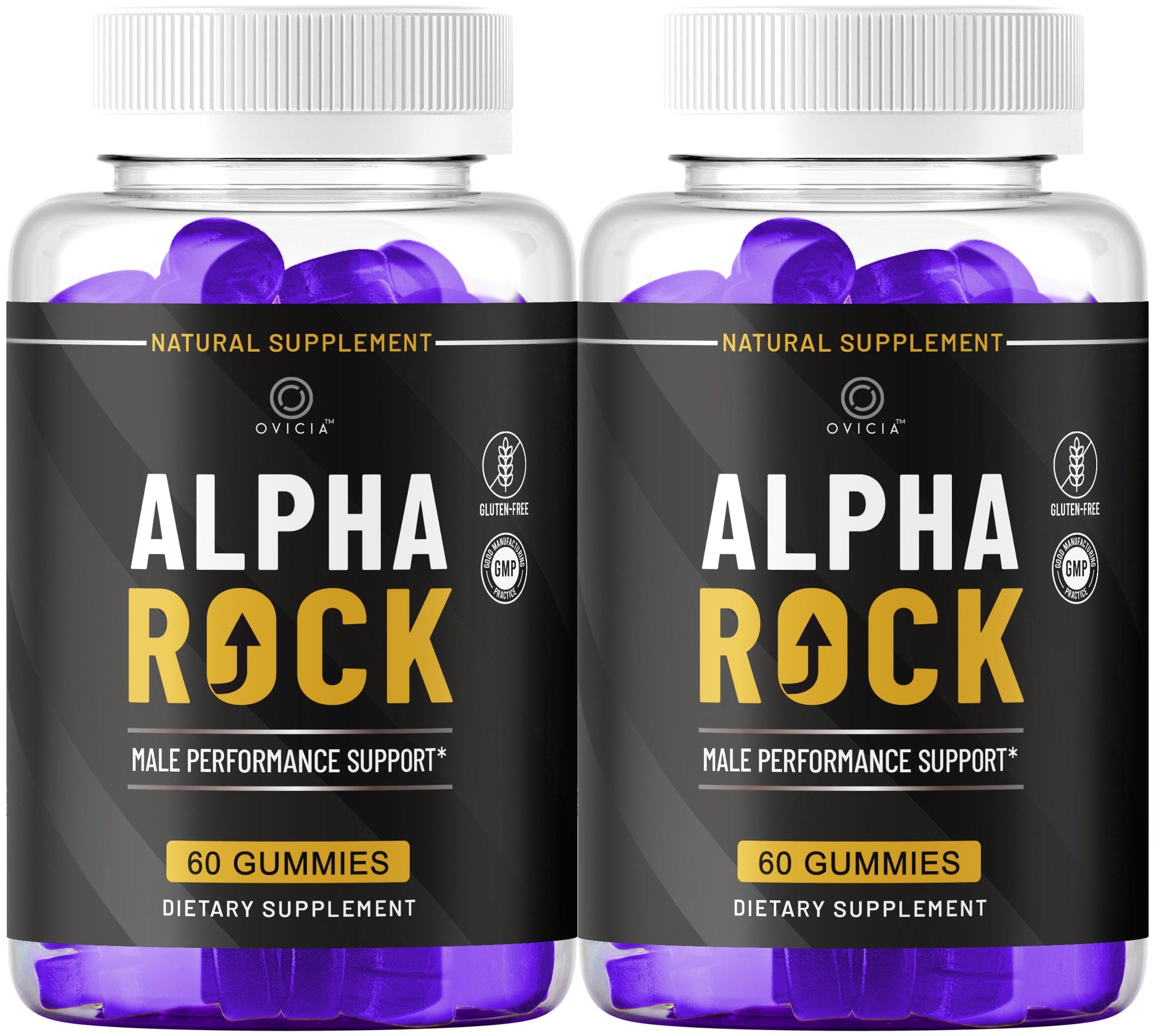 OVICIA Alpha Rock Gummies, 120 Gummies