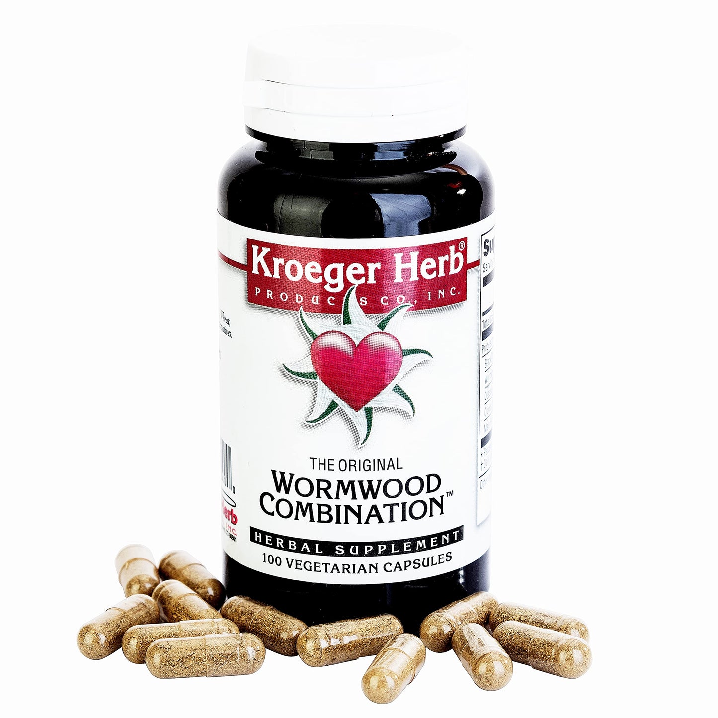 Kroeger Herb Products Wormwood Combination Capsules 2