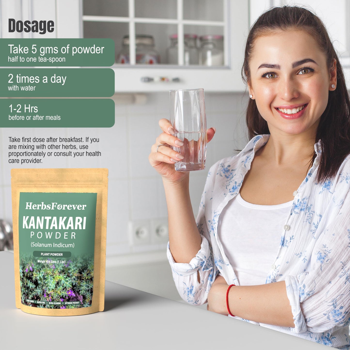Herbsforever Kantakari Plant Powder 16 oz