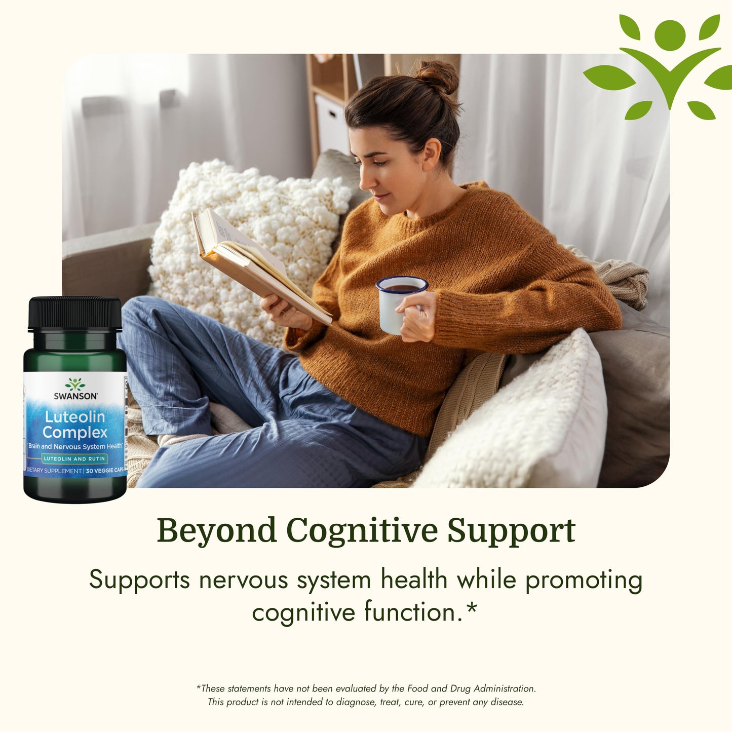 Swanson Luteolin Complex w/Rutin Capsules 30
