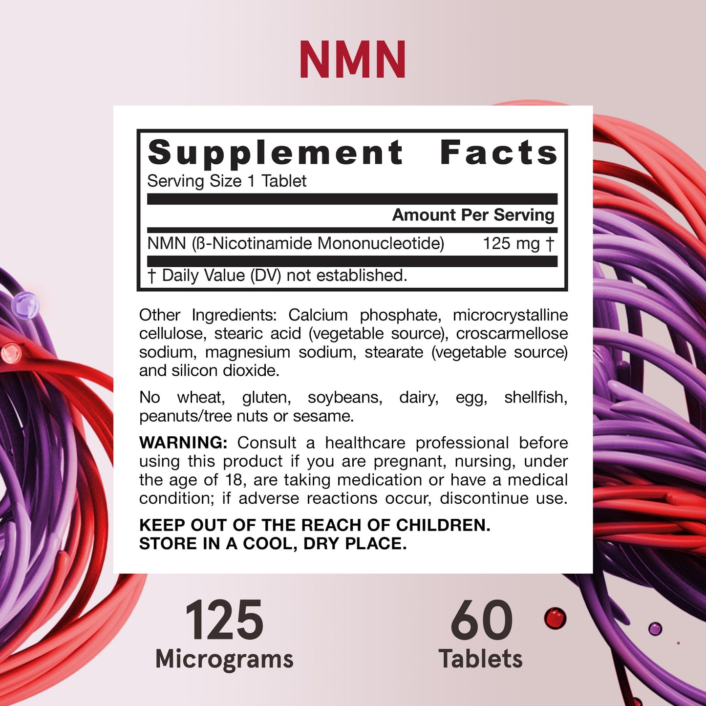 Jarrow Formulas Nicotinamide Mononucleotide (NMN) Tablets 60 Tablets