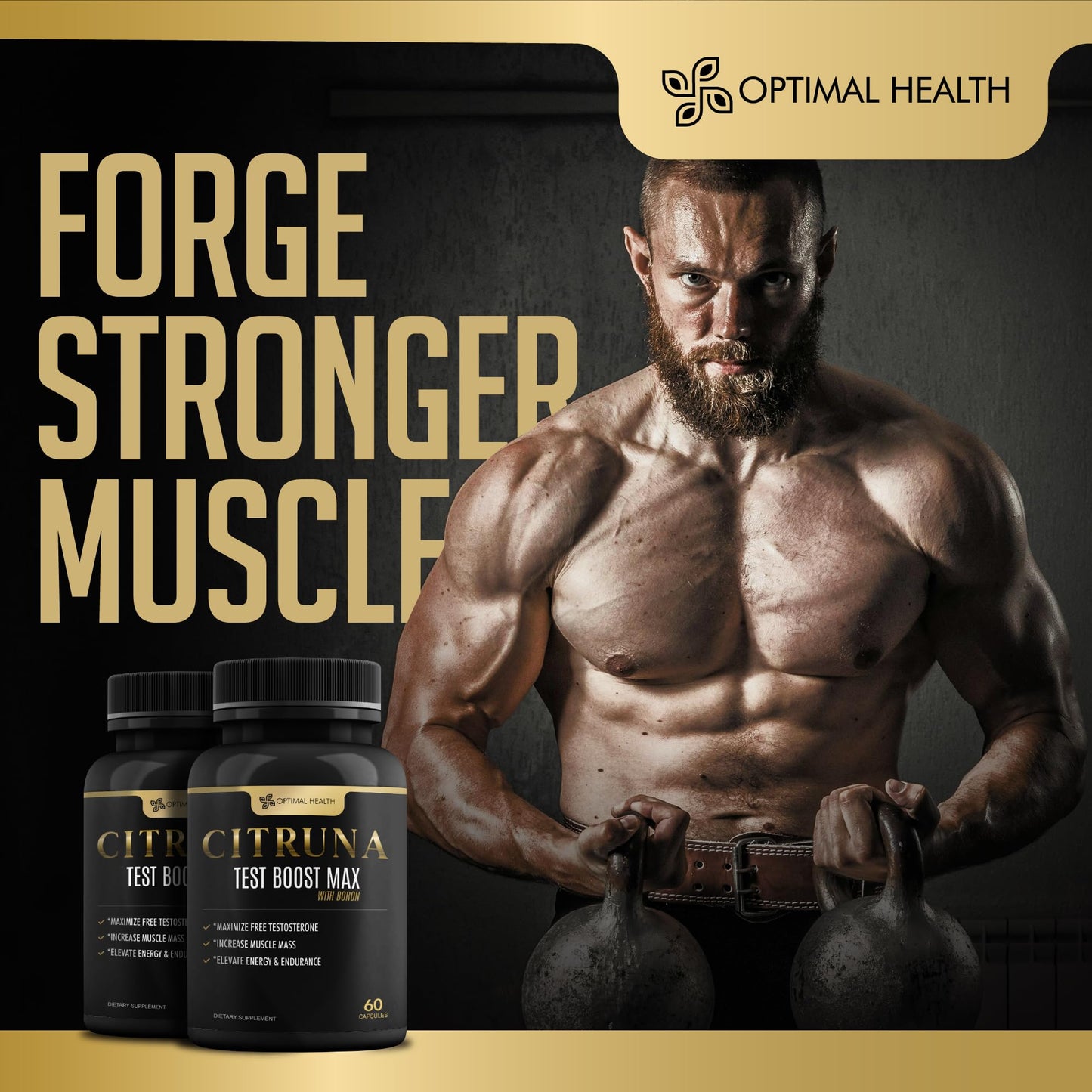 Citruna Test Boost Max with Boron, 60 Capsules