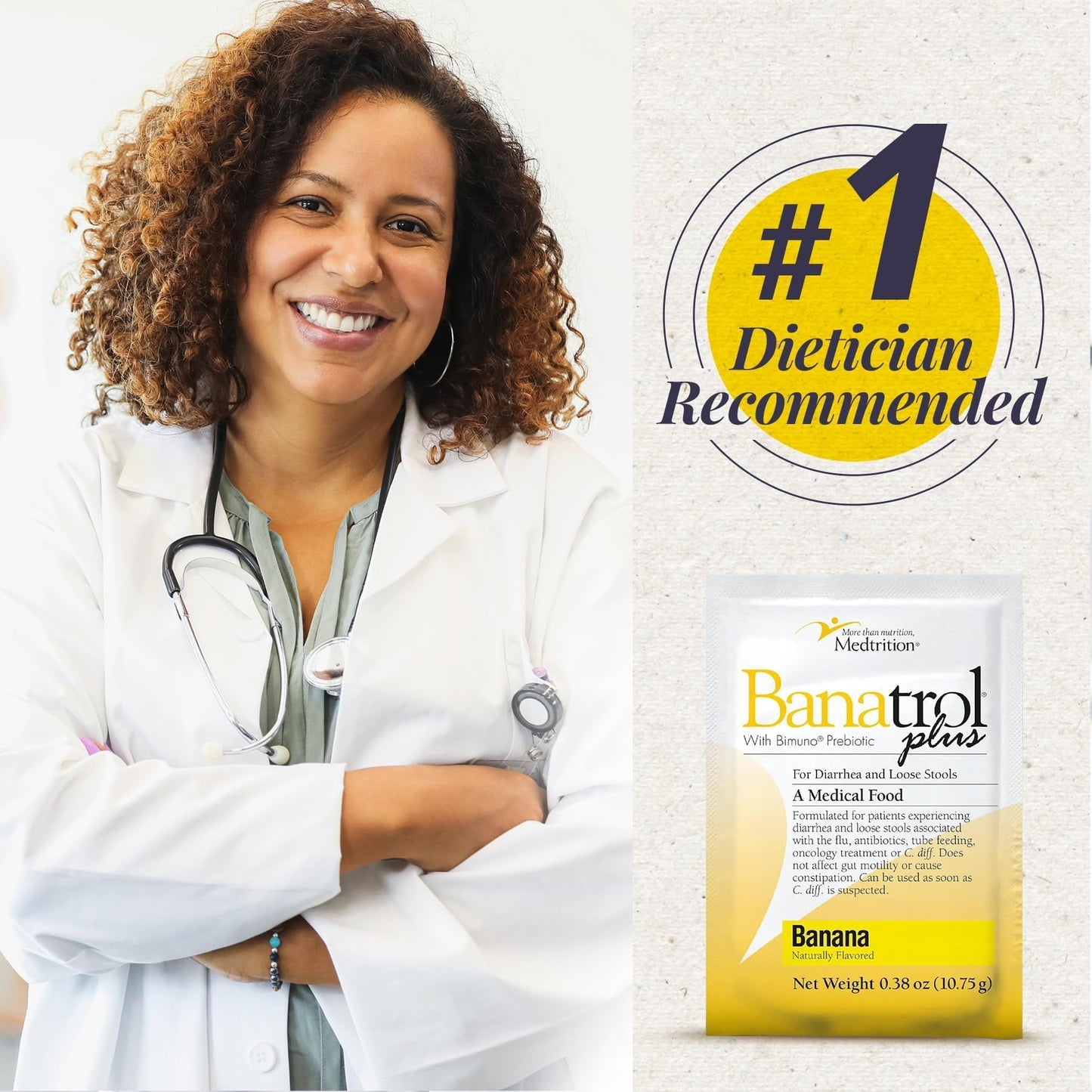 Banatrol Plus Banana Flavor 5 Gram Powder, 1 Packet