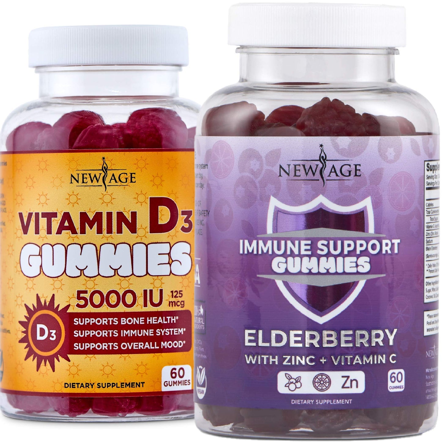 NEW AGE Ultimate Immune Support Gummies - 120 Count